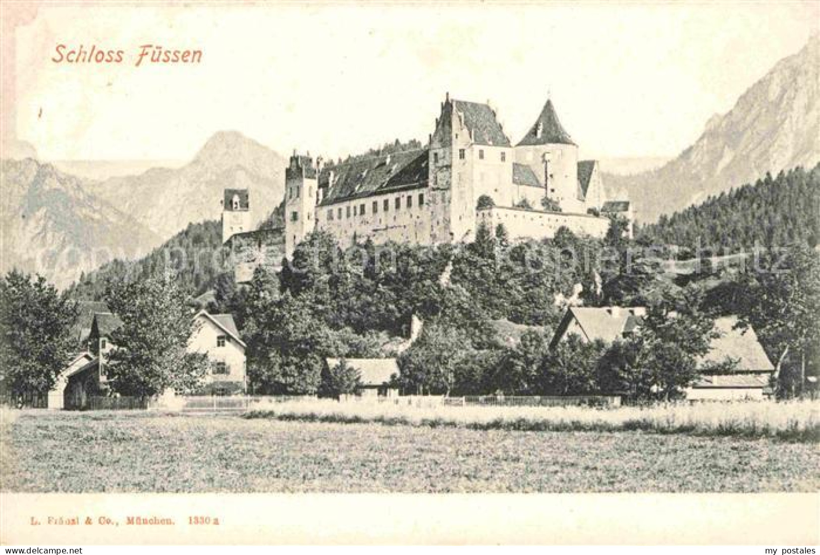 Fuessen Allgaeu Schloss Fuessen