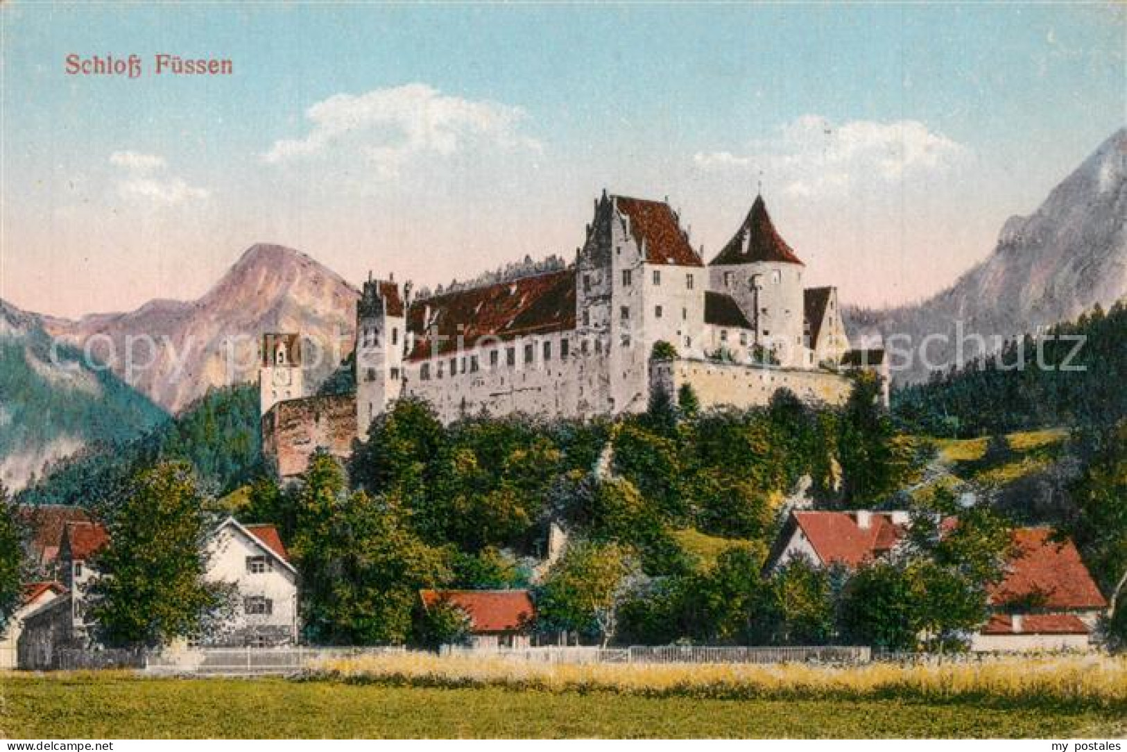 Fuessen Allgaeu Schloss Fuessen