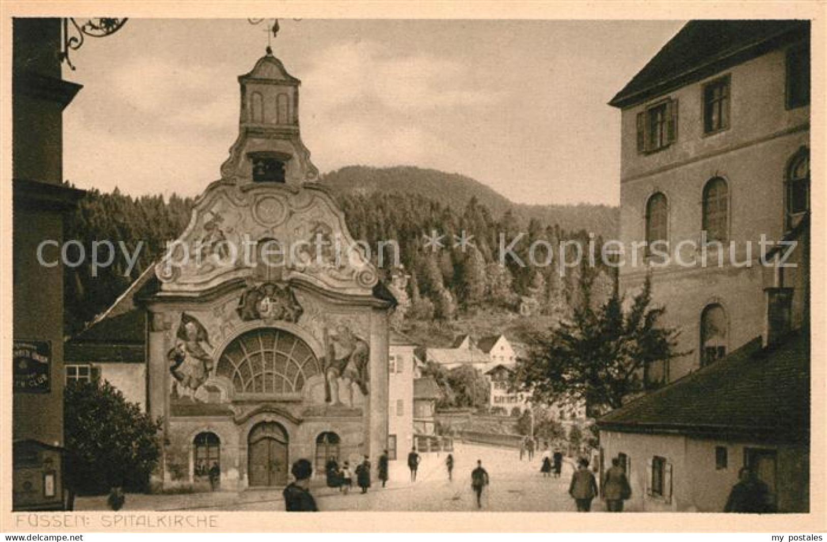 Fuessen Allgaeu Spitalkirche