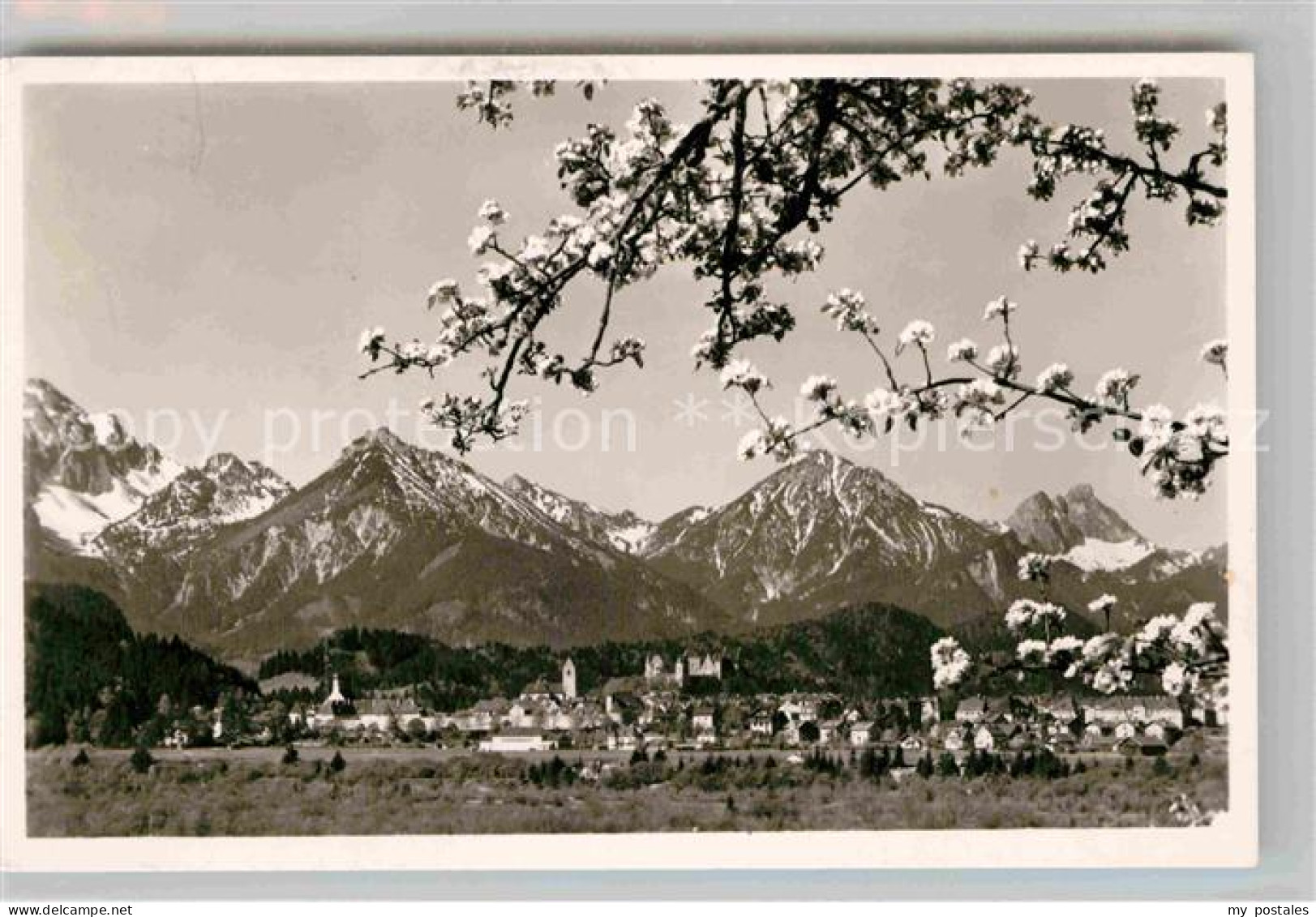 Fuessen Allgaeu Teilansicht