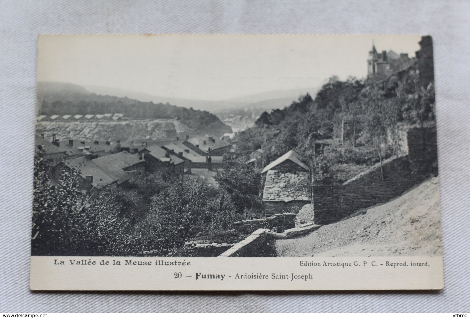 Fumay, ardoisière saint Joseph, Ardennes 08