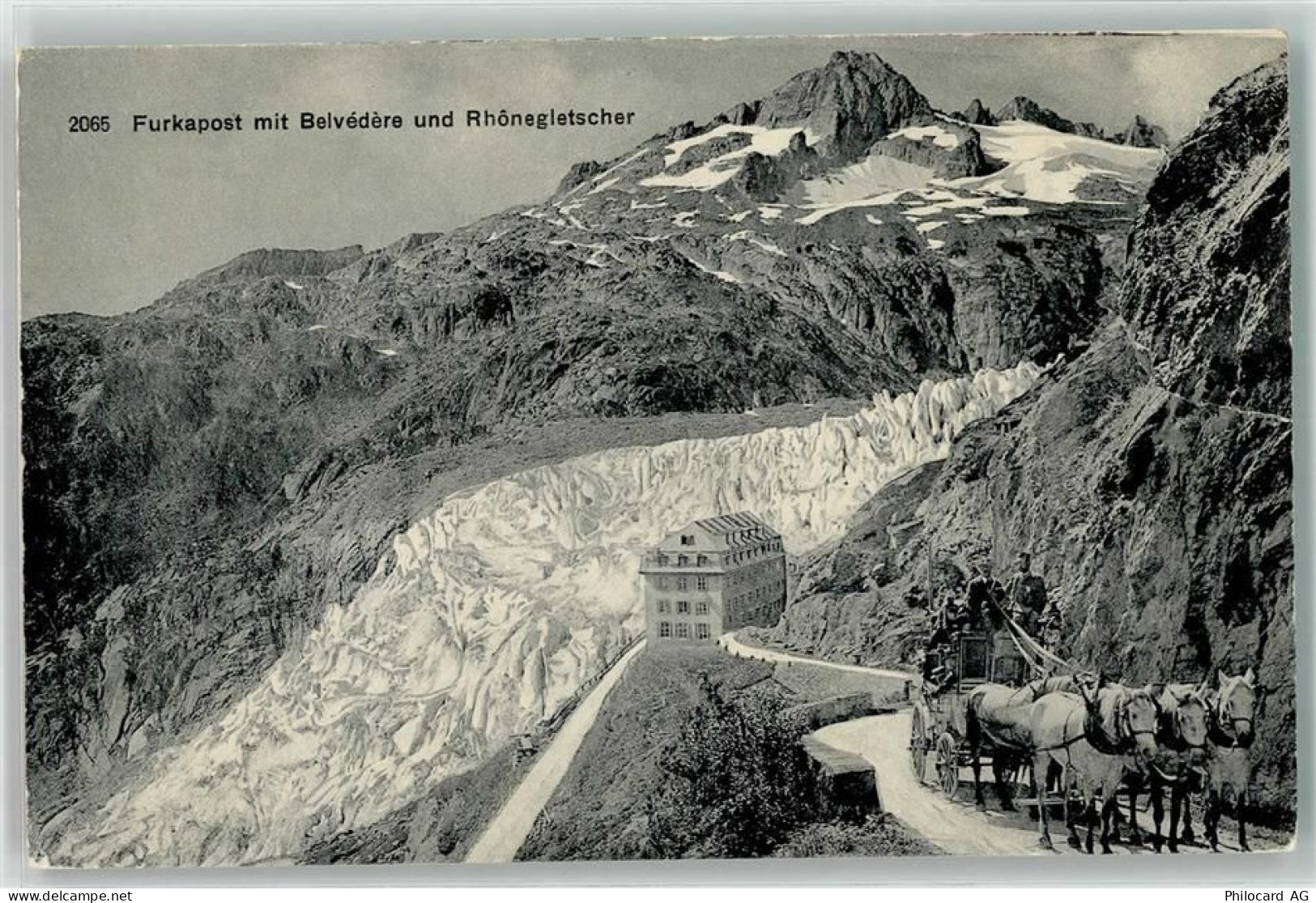 Furka - Postkutsche Belvedere Rhonegletscher - 10624687