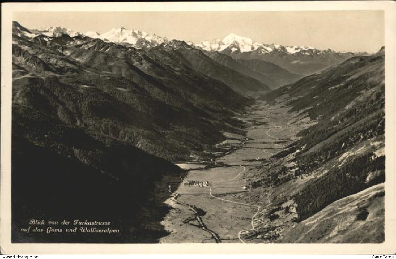 Furka Strasse Goms