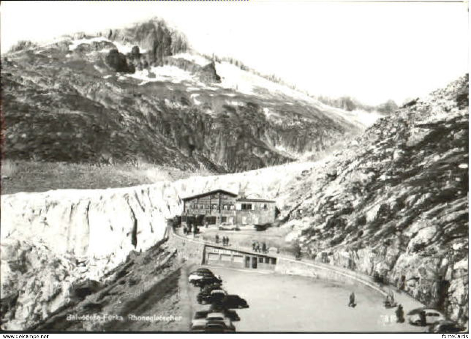 Furkastrasse Belvedere Rhonegletscher