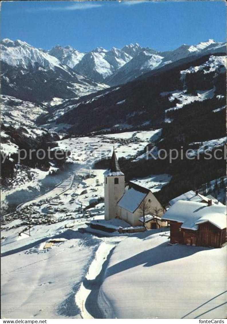 Furna mit Jenaz Fideris und Silvrettagruppe