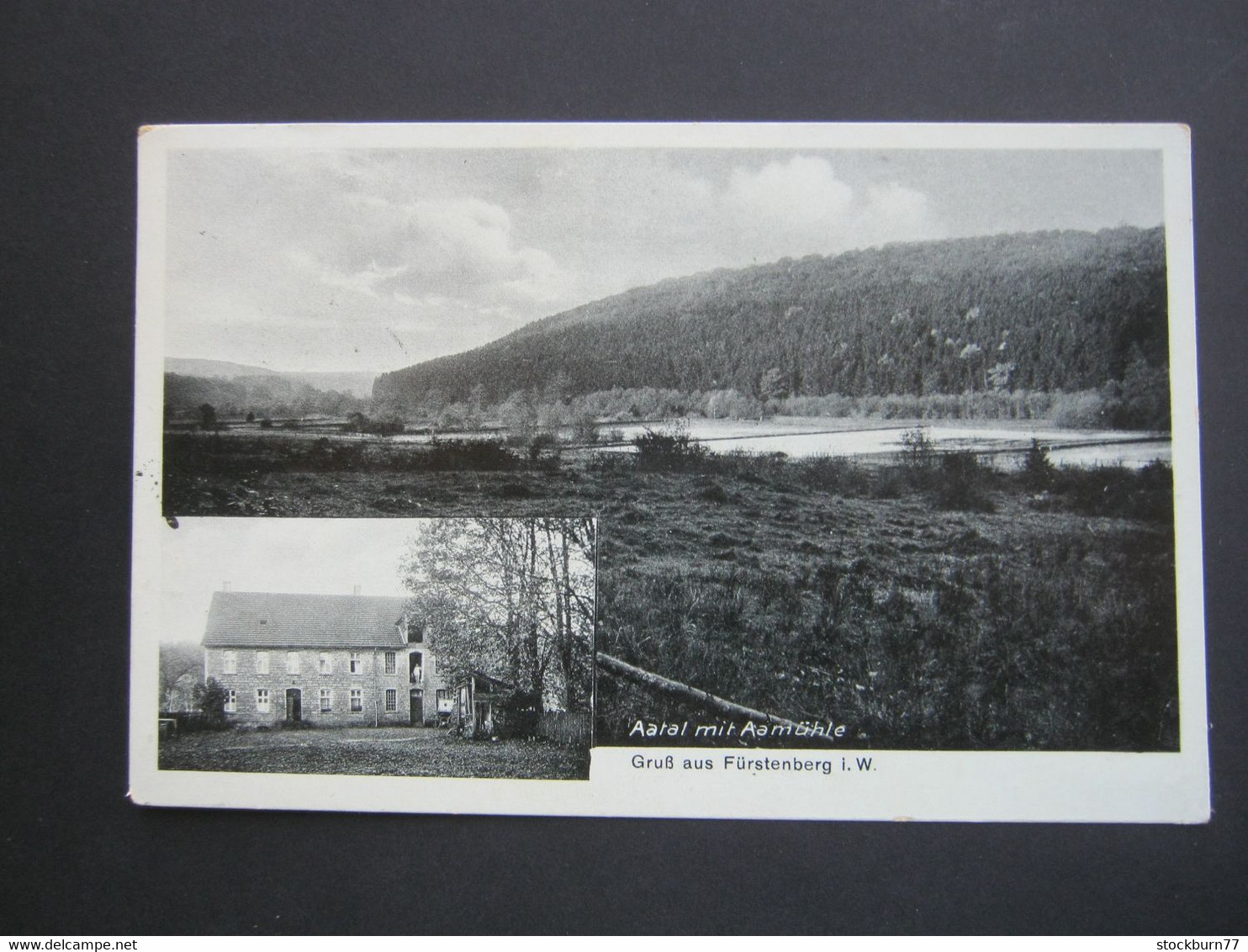 FÜRSTENBERG   ,  Bad Wünnenberg   , Gasthof   Schöne  Karte um 1936