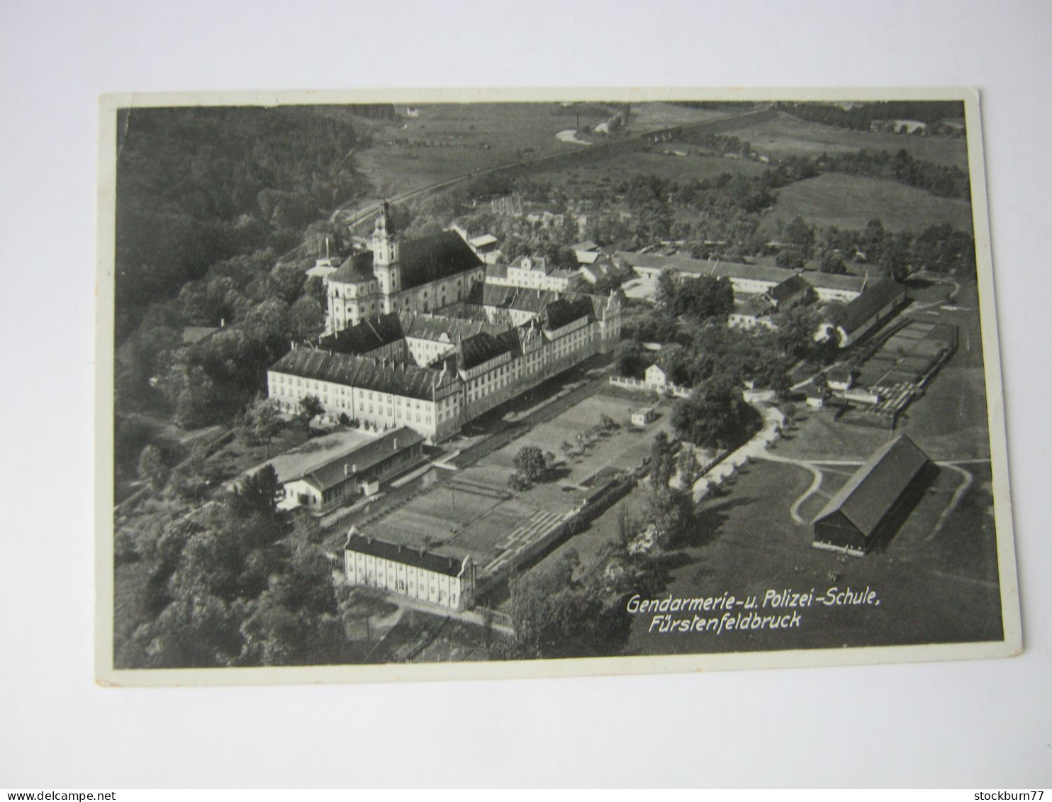 Fürstenfeldbruck , Polizeischule ,  Schöne Karte  um 1939