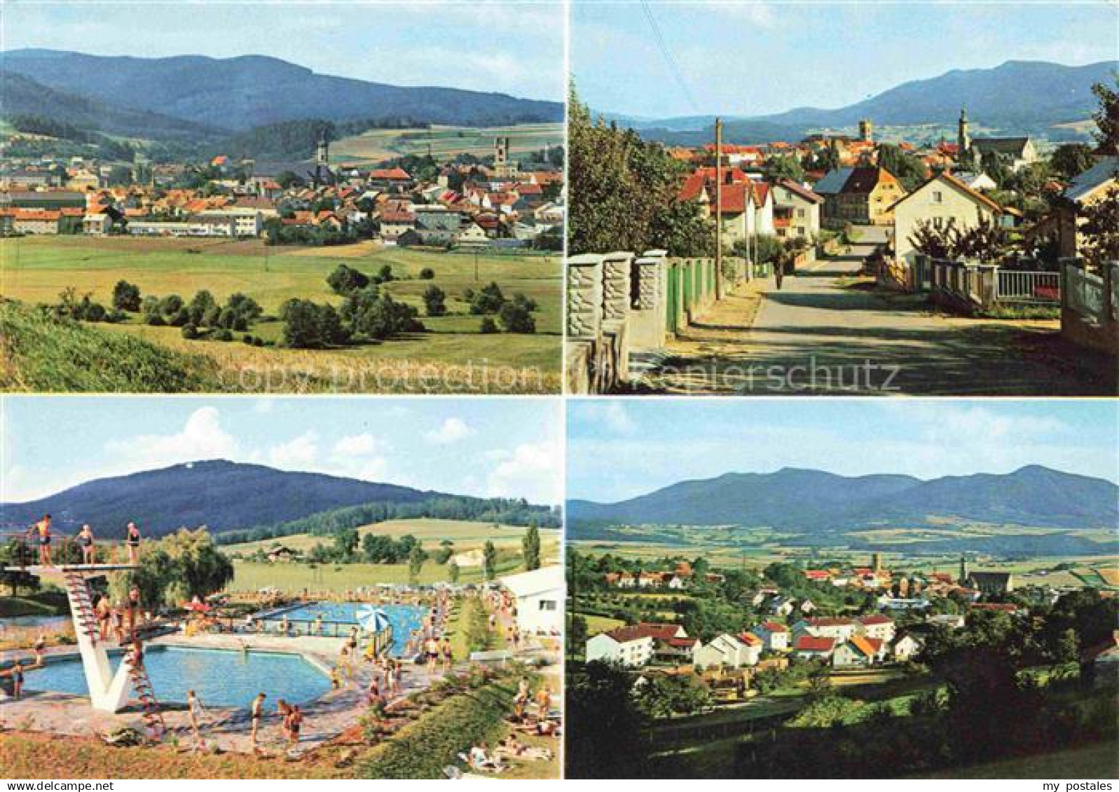 Furth Wald Fuerth Wald Teilansichten Panorama Freibad