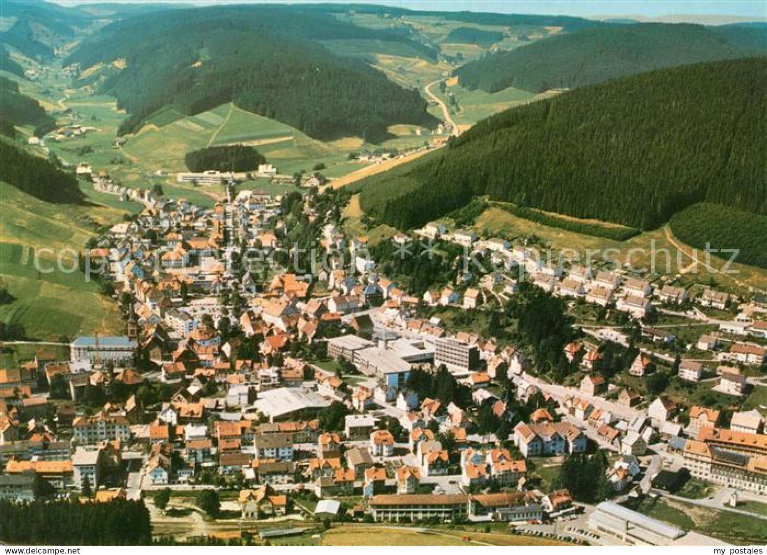 Furtwangen Fliegeraufnahme
