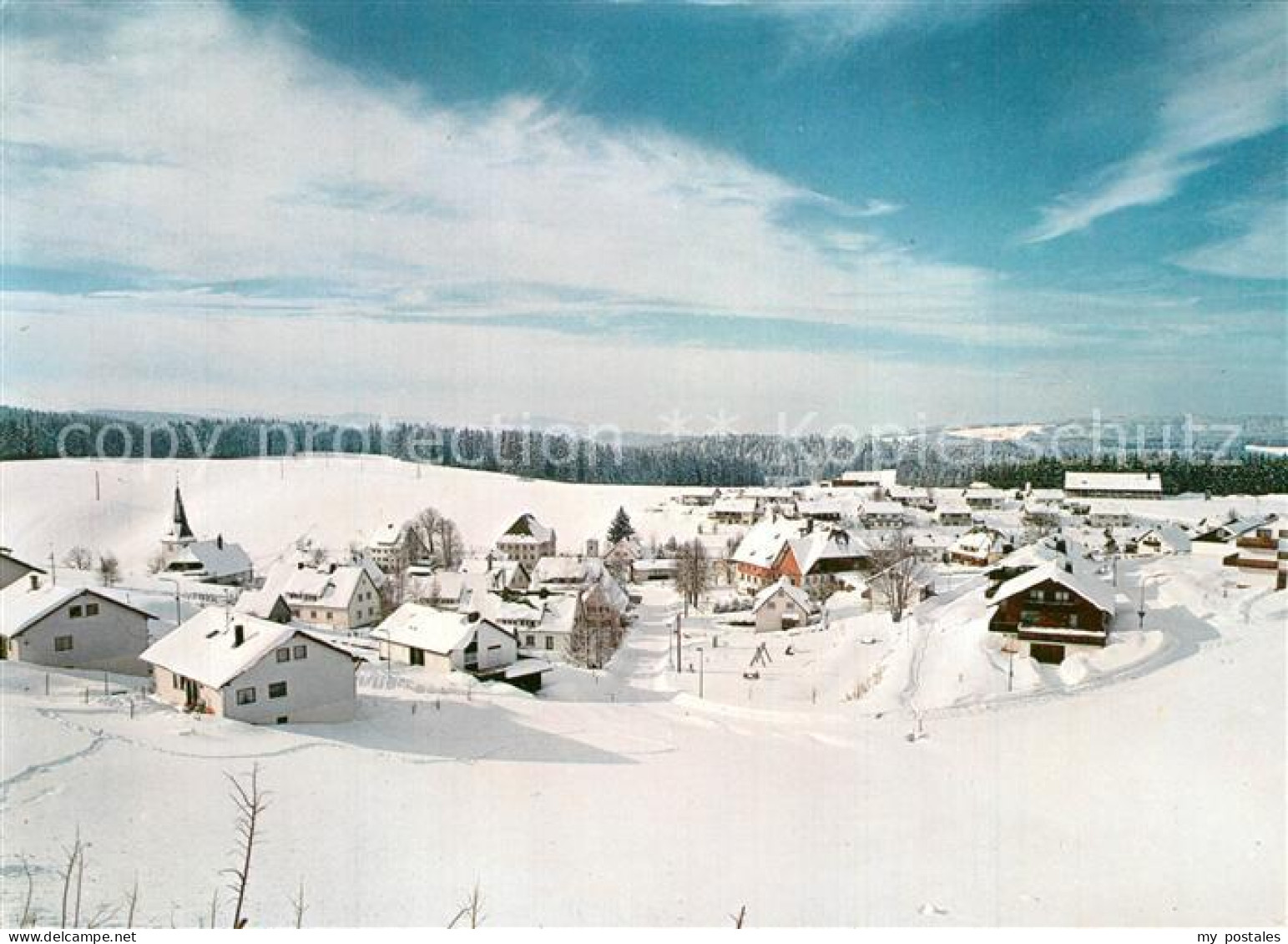 Furtwangen Winterlandschaft