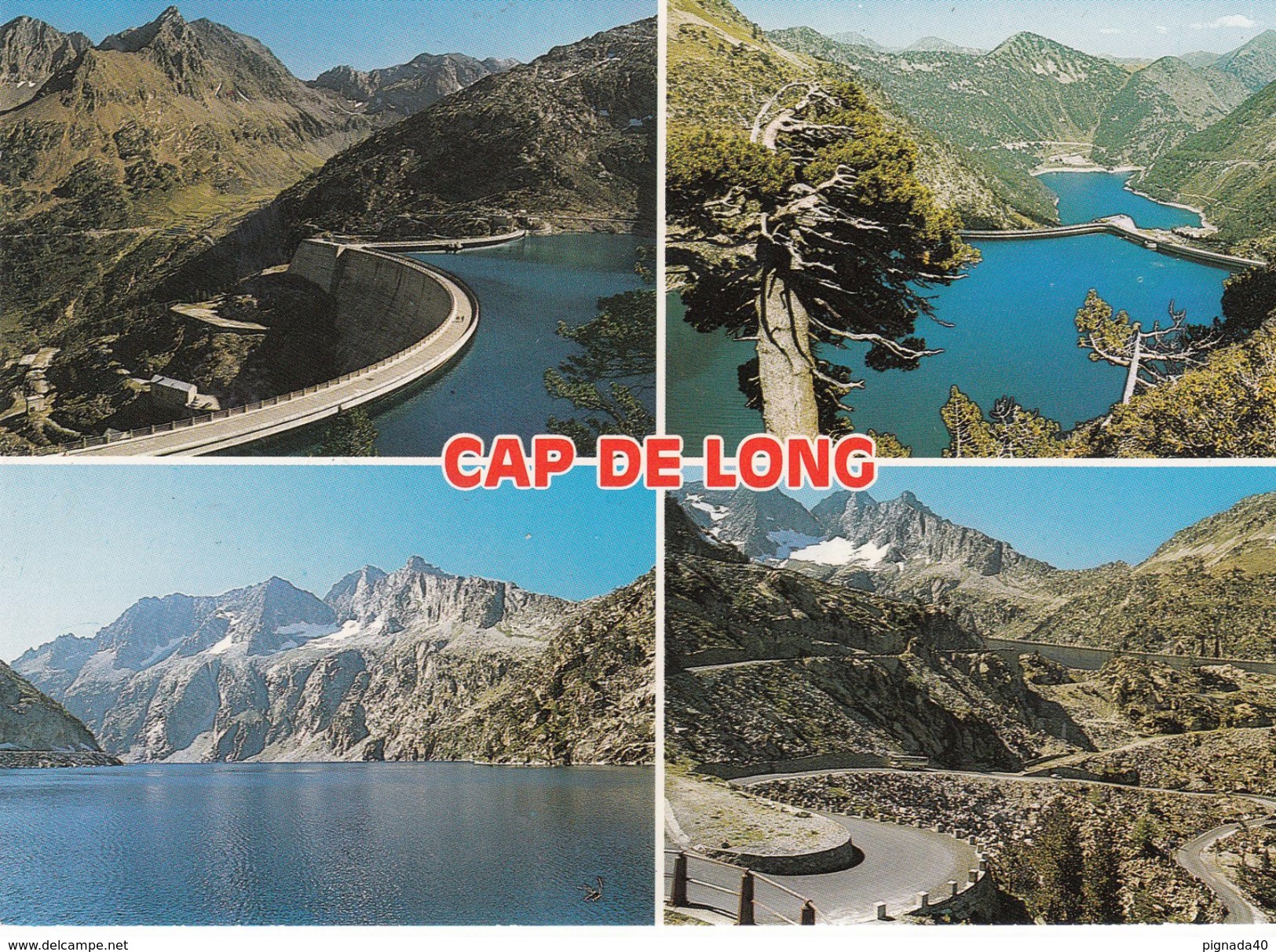 G , cp , 65 , ARAGNOUET ,  Cap-de-Long , Multi-Vues