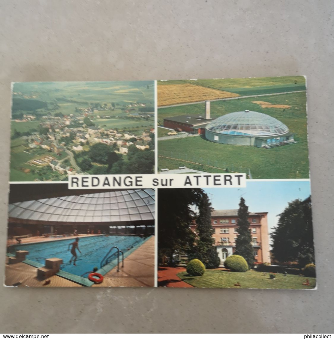G-D. Luxembourg - Redange sur Attert  // 15 x 10.5  cm Piscine Multi Vues   19??