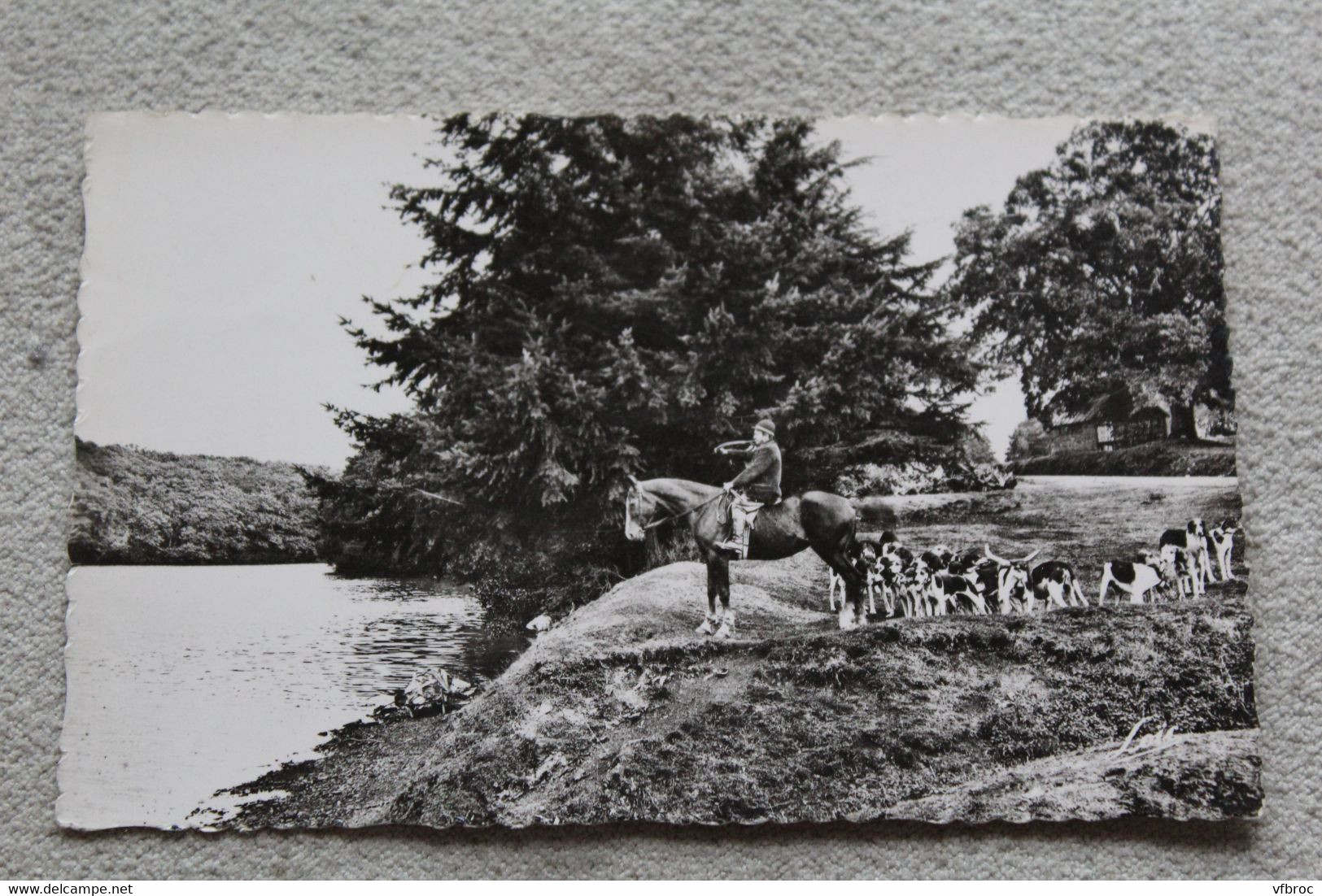 G337, Cpsm 1962, Paimpont, l'étang des Forges, Ille et Vilaine 35