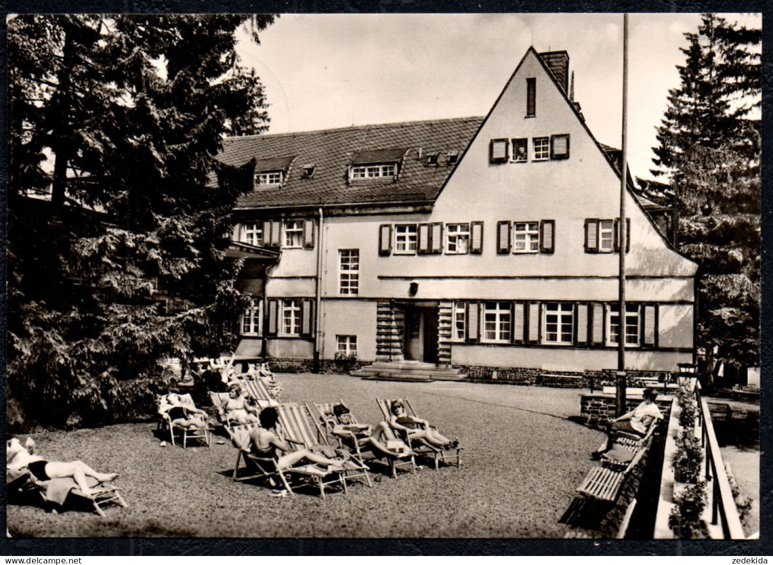 G3828 - Grünhain - Genesungsheim - Verlag Kallmer