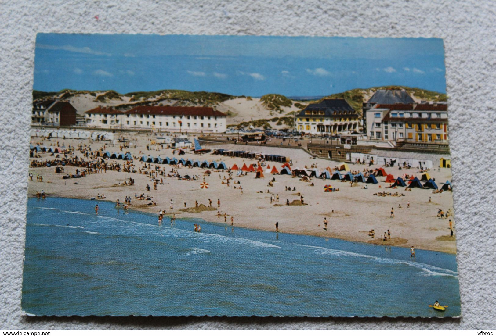 G462, Cpm 1977, Fort Mahon, la plage, Somme 80