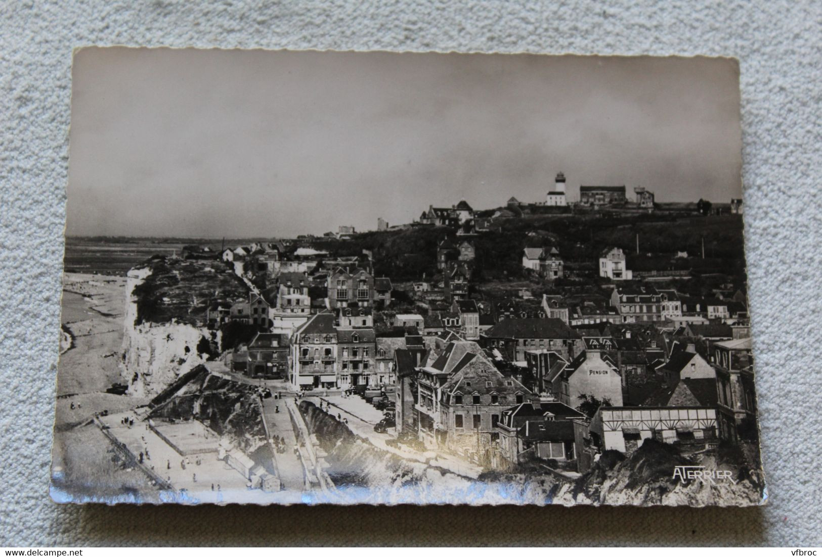 G551, Cpm, Ault, la plage, Somme 80