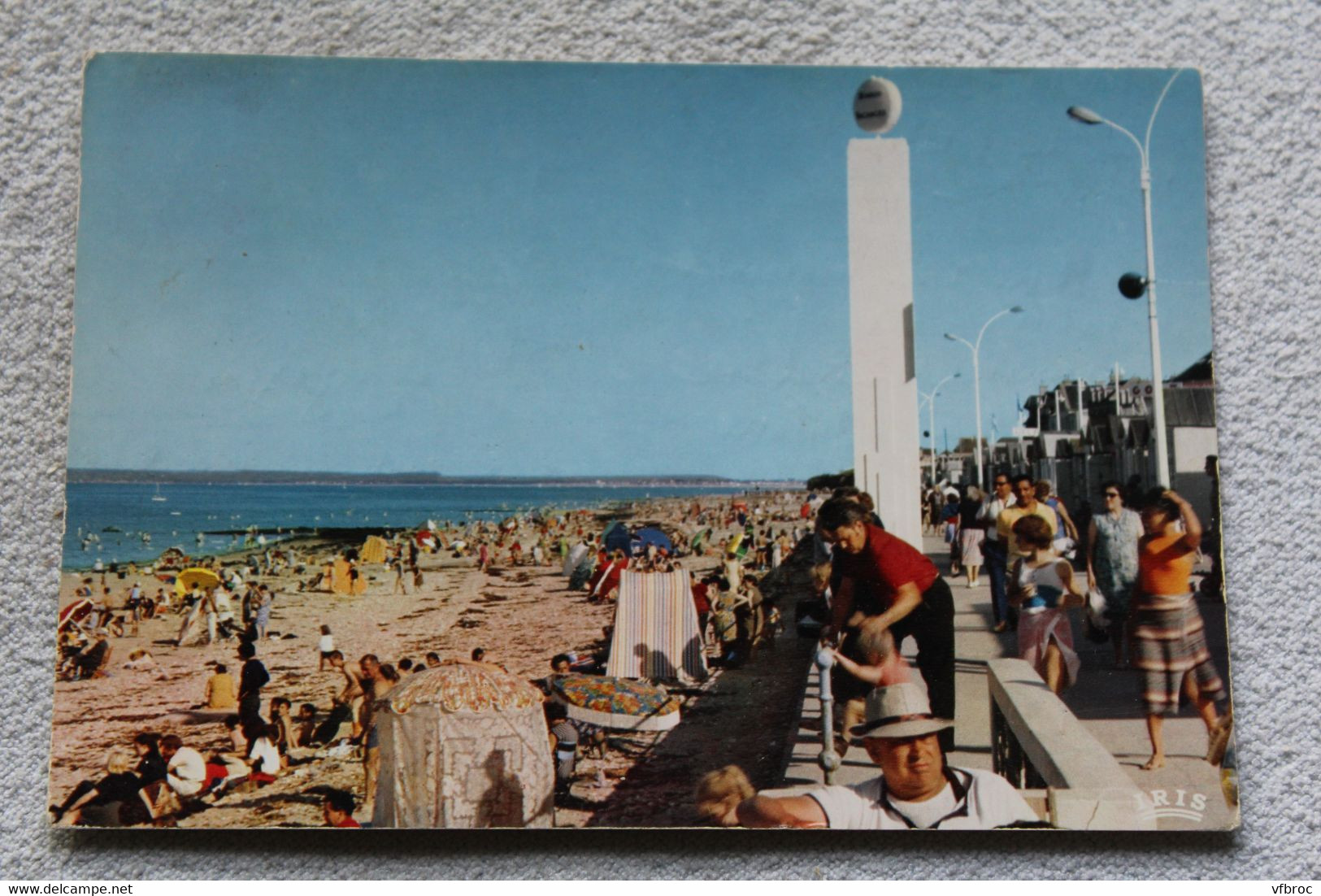 G651, Cpm 1970, Luc sur mer, la plage, Calvados 14