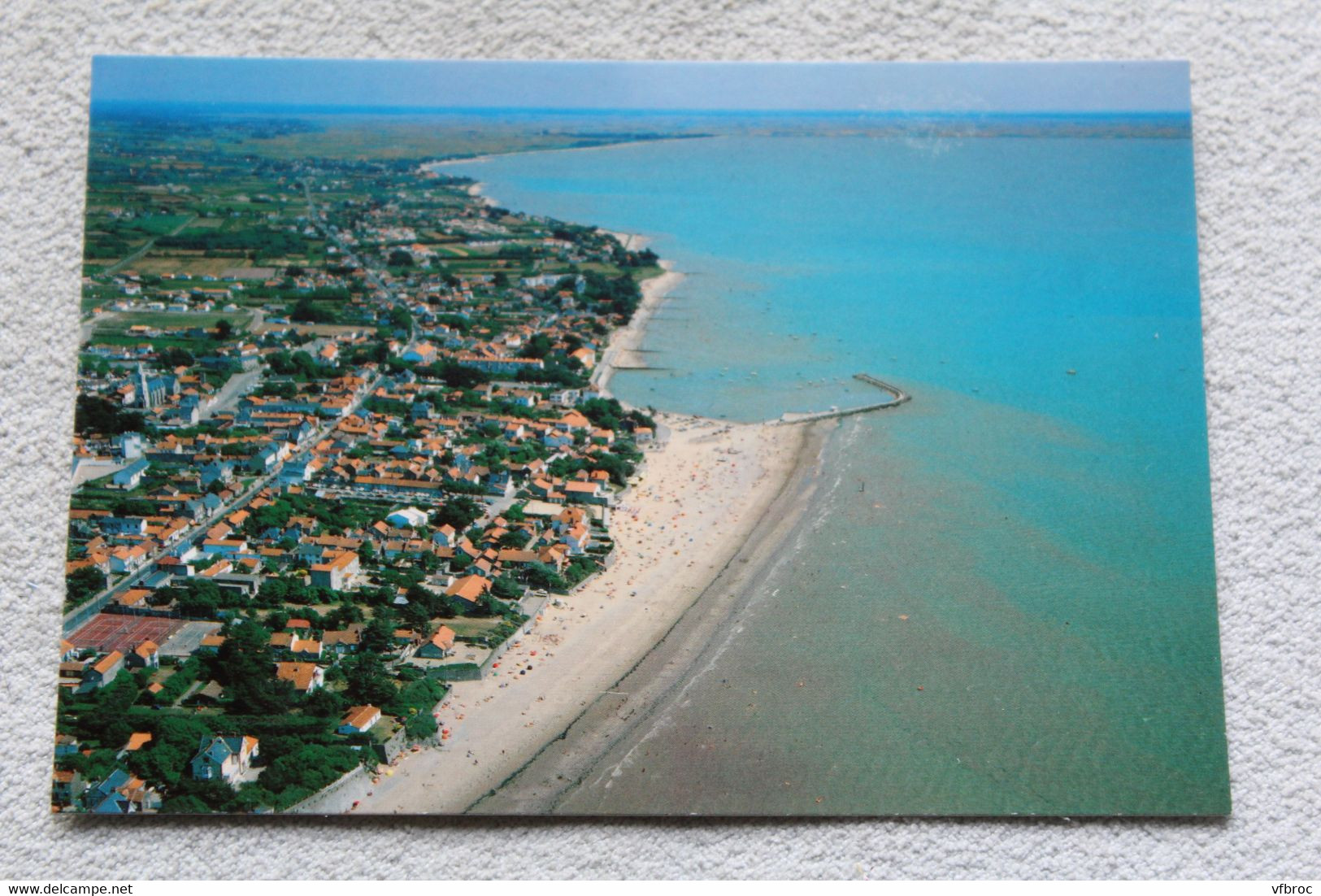 G666, Cpm, la Bernerie en Retz, vue d'ensemble, Loire atlantique 44
