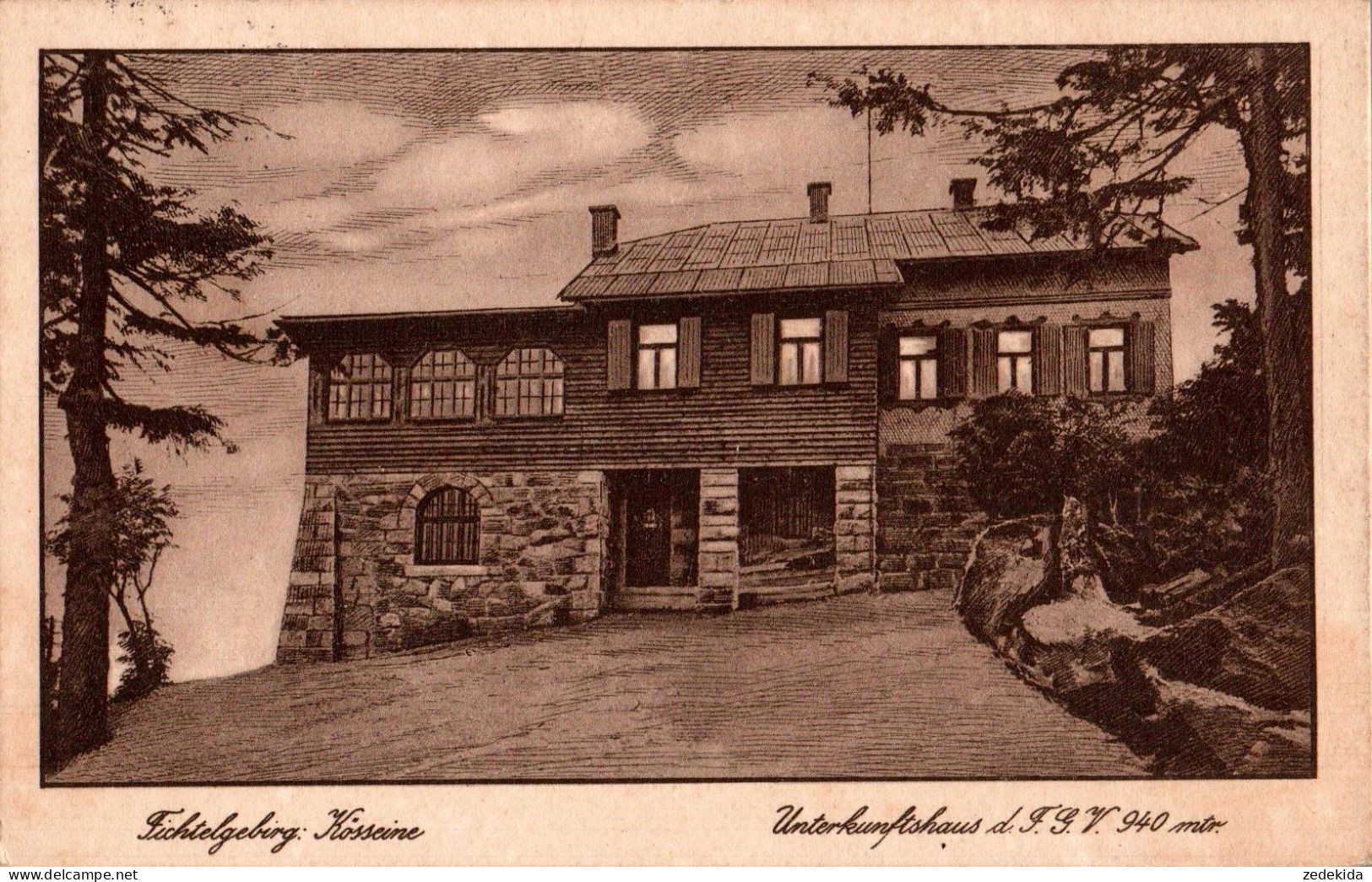 G6788 - Neusorg Tirschenreuth Fichtelgebirge Unterkunftshaus Verein - P. Himmel Beyreuth