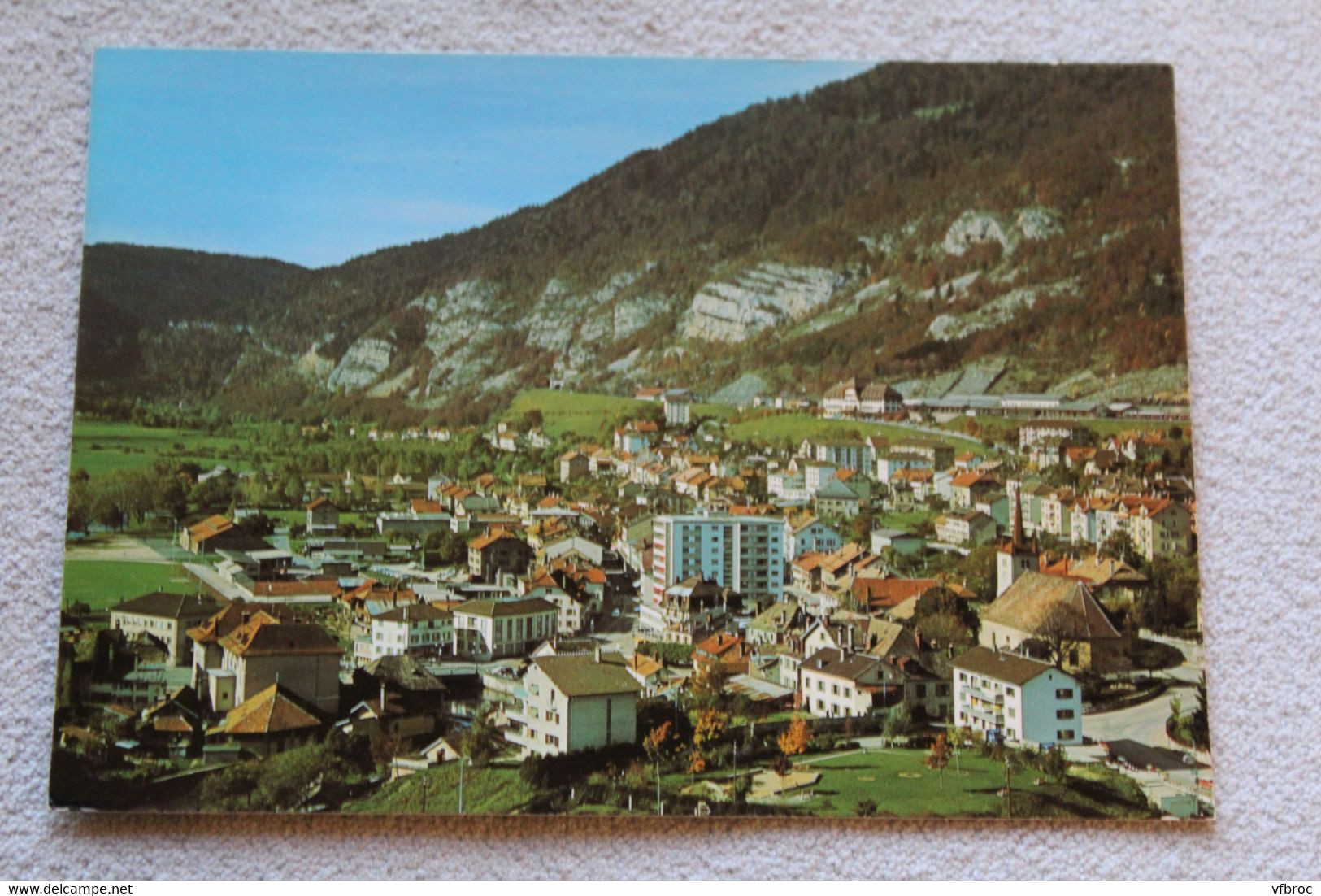 G768, Cpm, Vallorbe, vue générale, Suisse