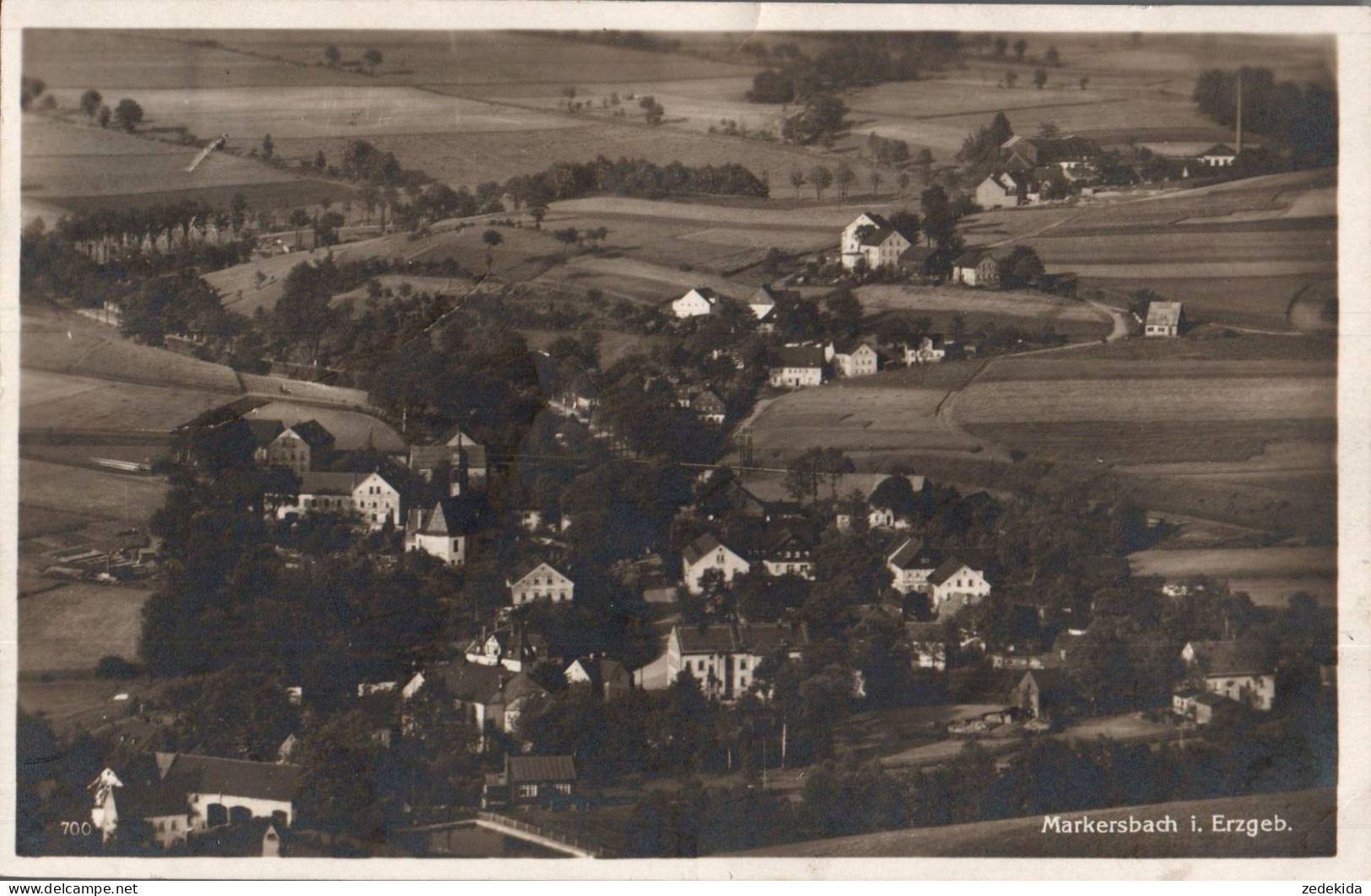 G9038 - Markersbach - Emil Neubert Chemnitz - leichte Knickstellen