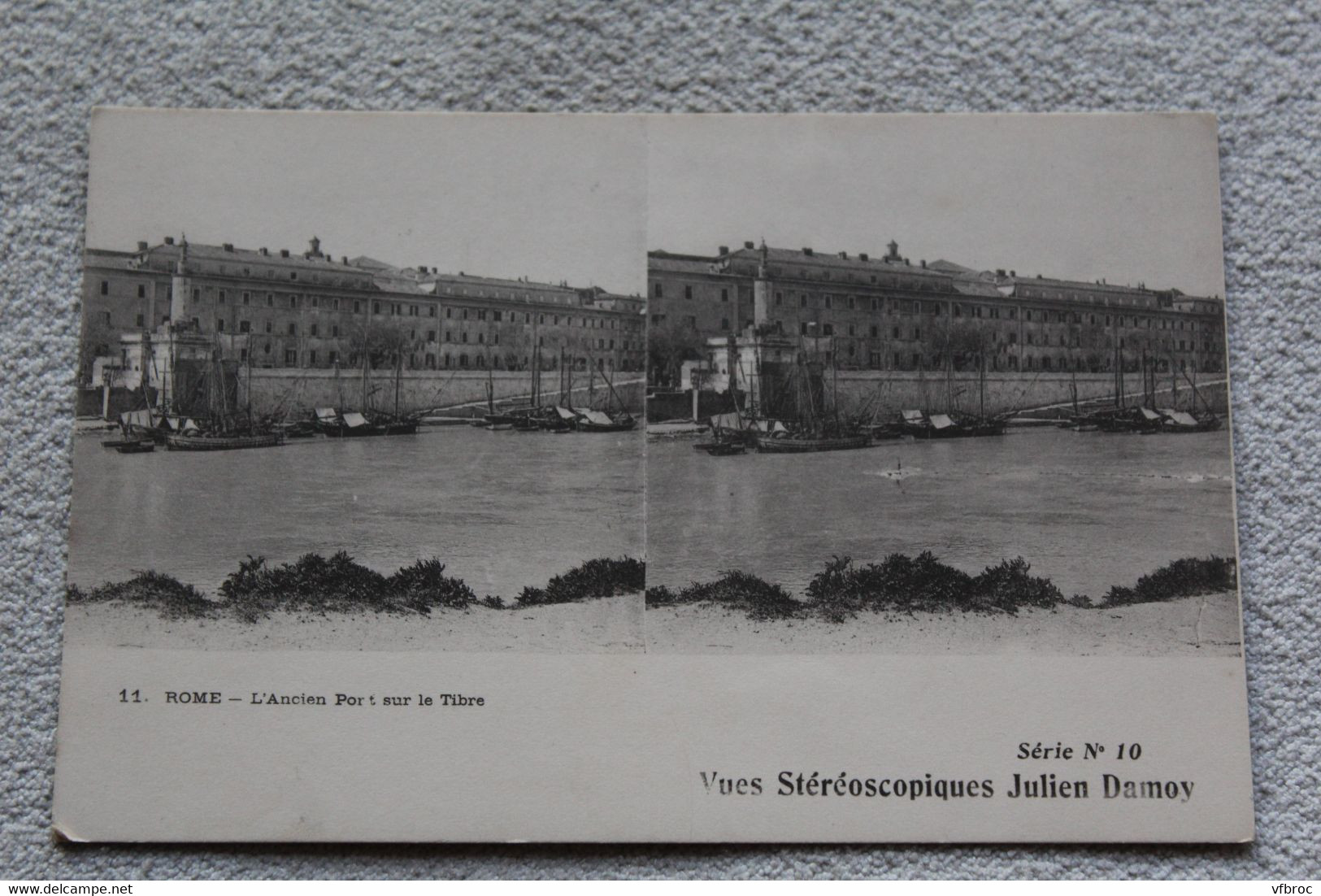 G99, Rome, l'ancien port sur le Tibre, Italie
