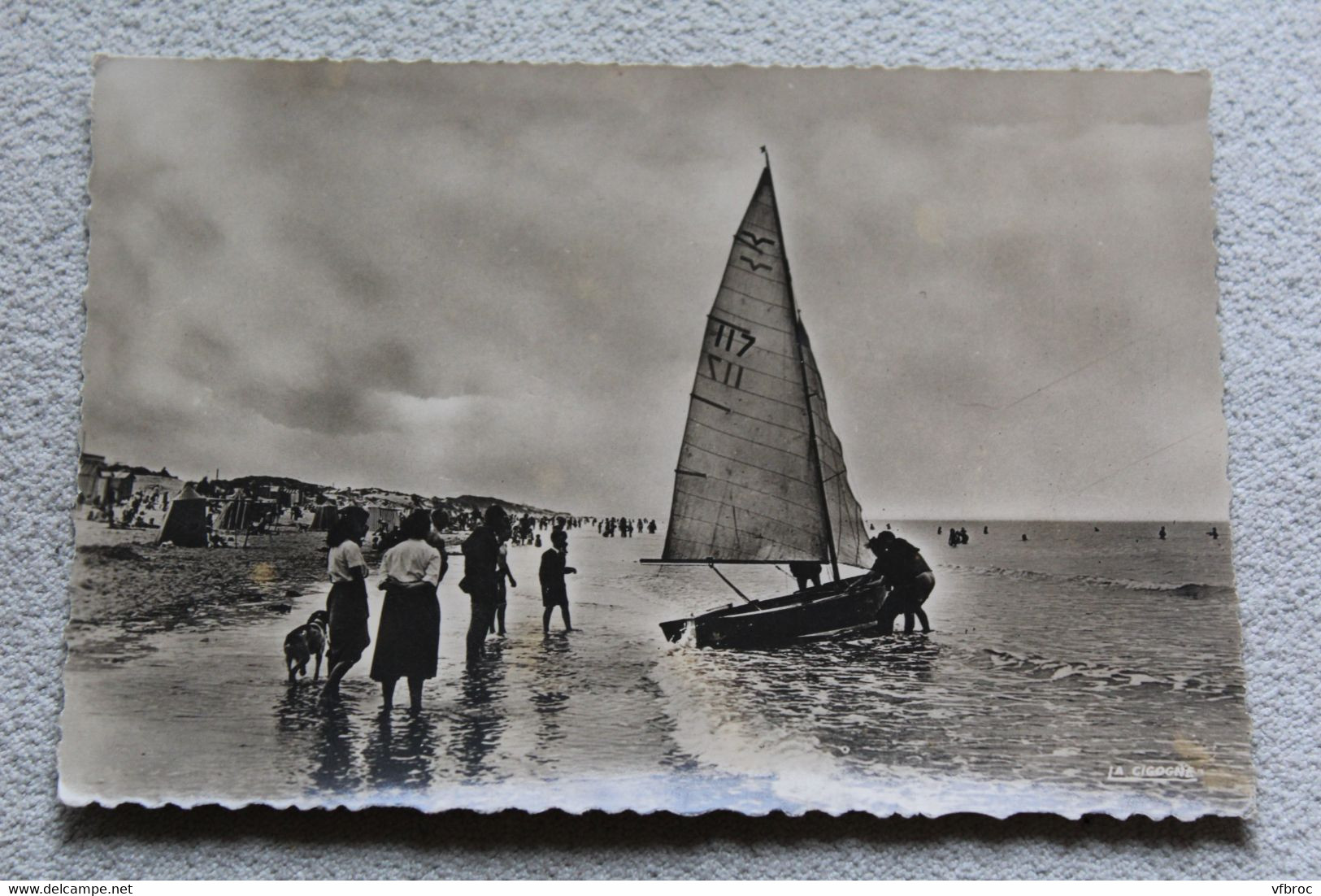 G994, Cpm, Fort Mahon, la plage, Somme 80