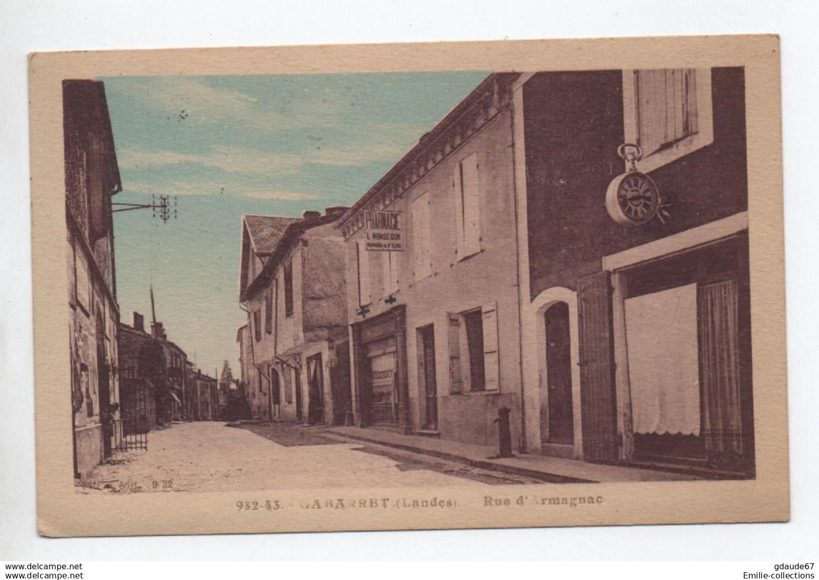 GABARRET (40) - RUE D'ARMAGNAC