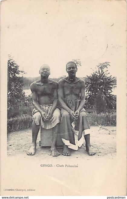 Gabon - Chefs pahouins - Ed. Champel