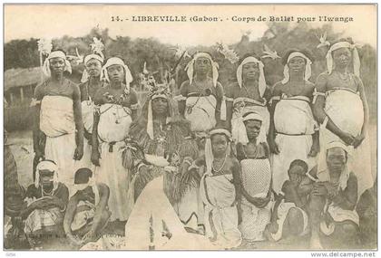 Libreville  (Gabon)  - corps de Ballet pour l´Iwanga  -  od02