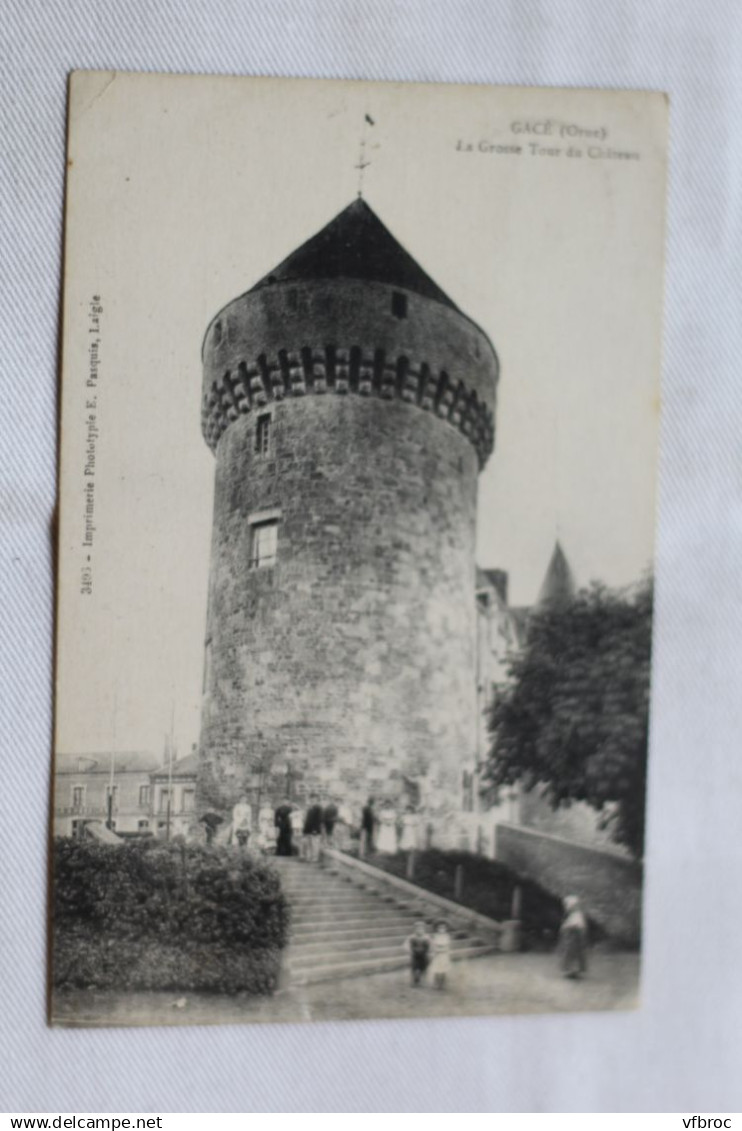 Gacé, la grosse tour du château, Orne 61