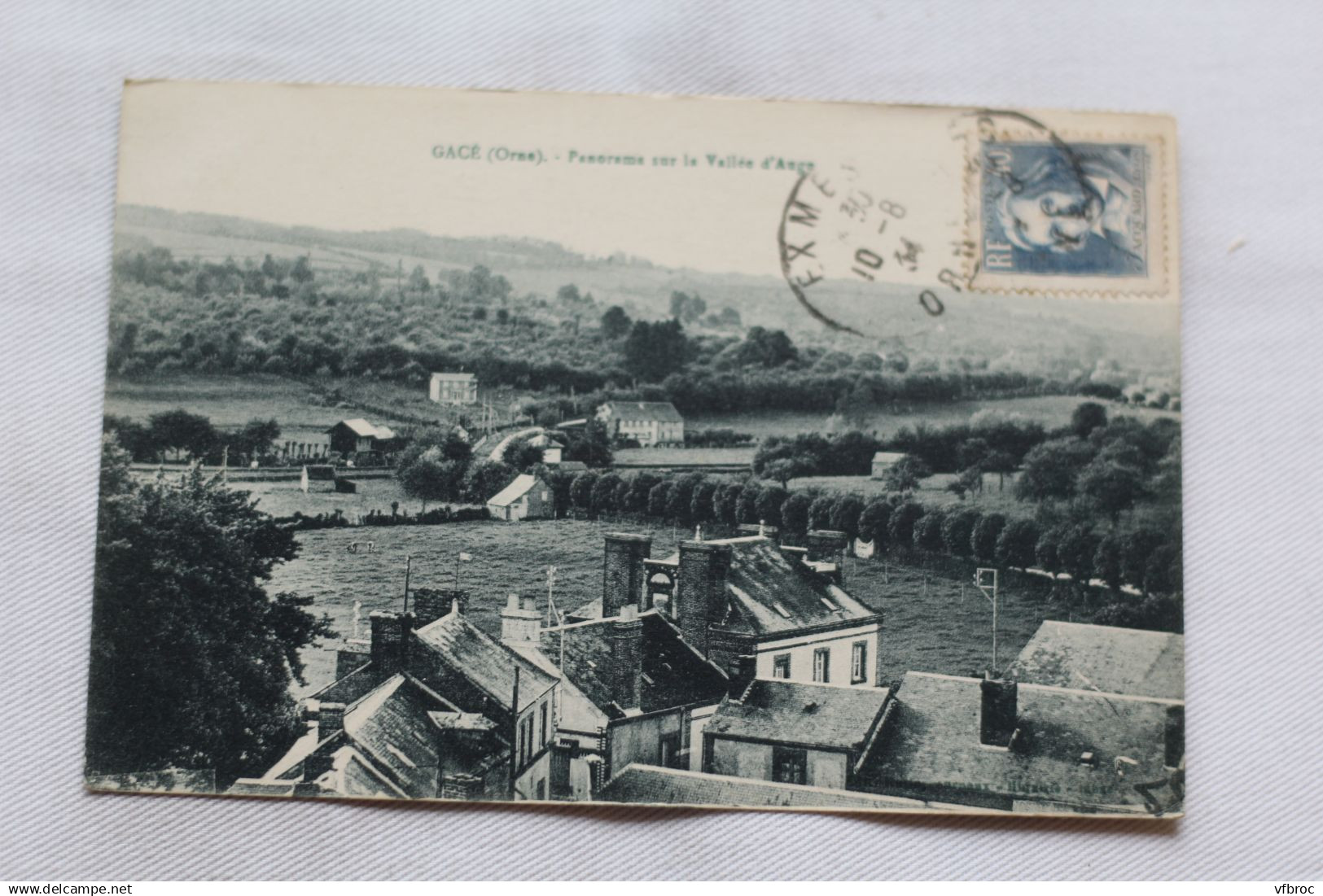 Gacé, panorama sur la vallée d'Auge, Orne 61