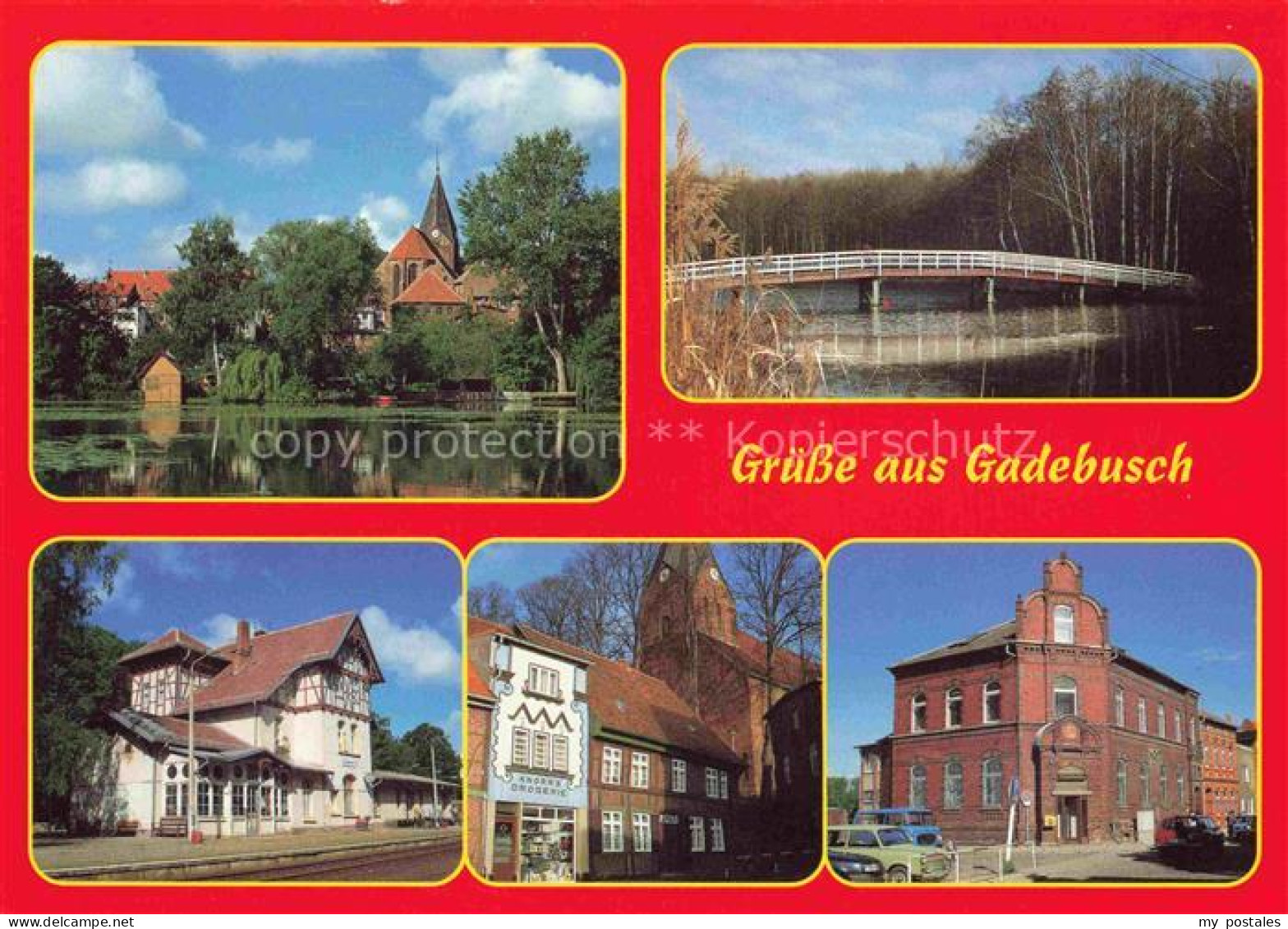 Gadebusch Mecklenburg-Vorpommern Stadtkirche Backsteinrathaus Renaissance Schlos