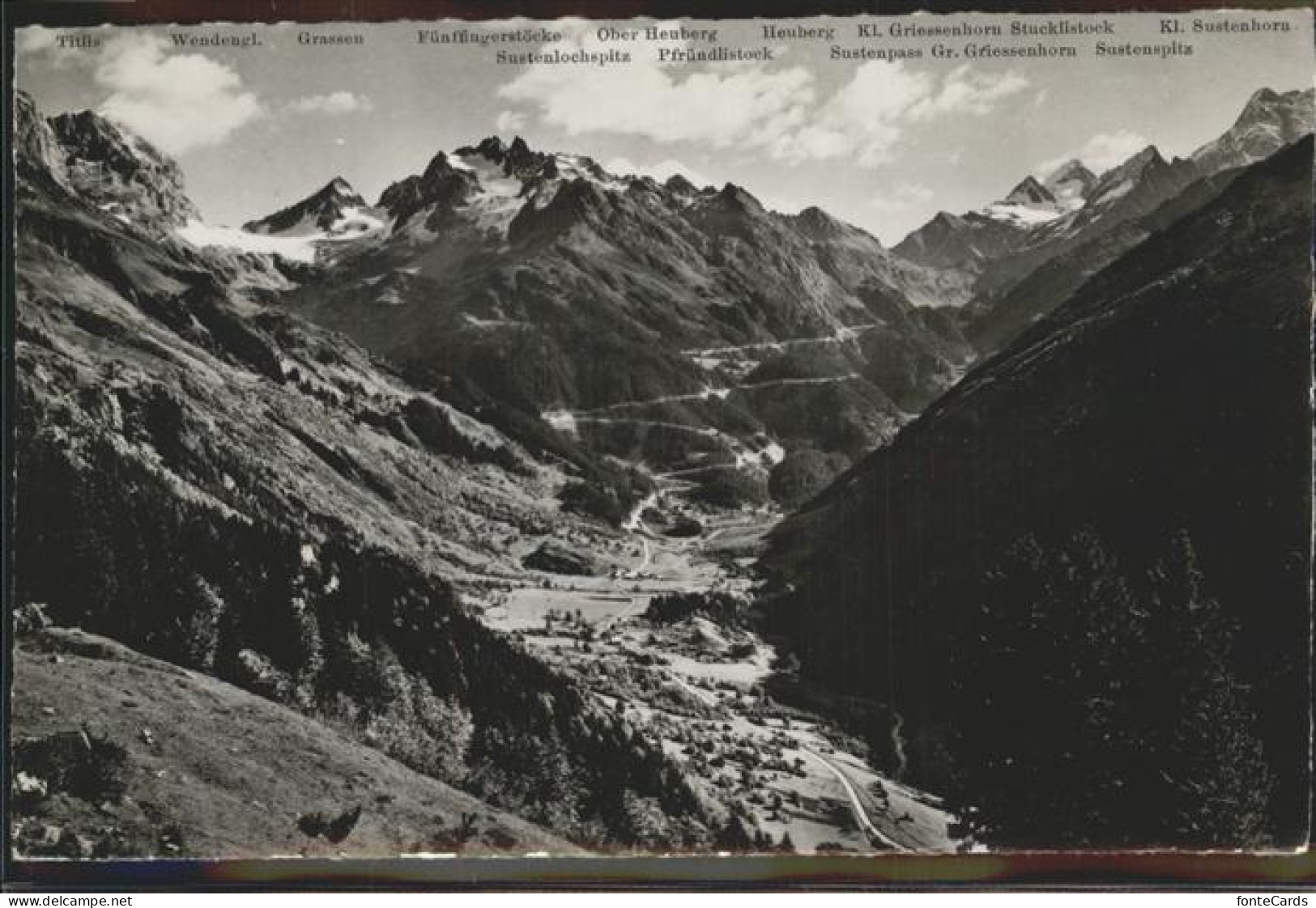 Gadmen Wendengletscher Sustenstrasse
