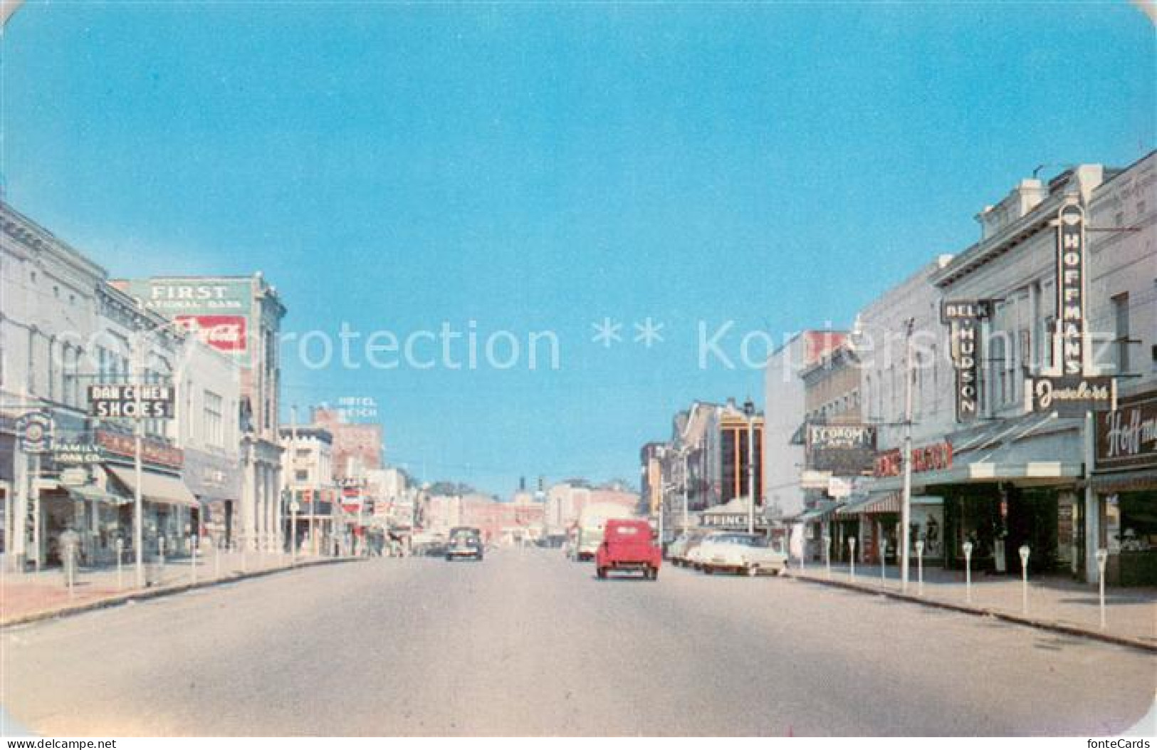Gadsden Alabama Broad Street Looking North