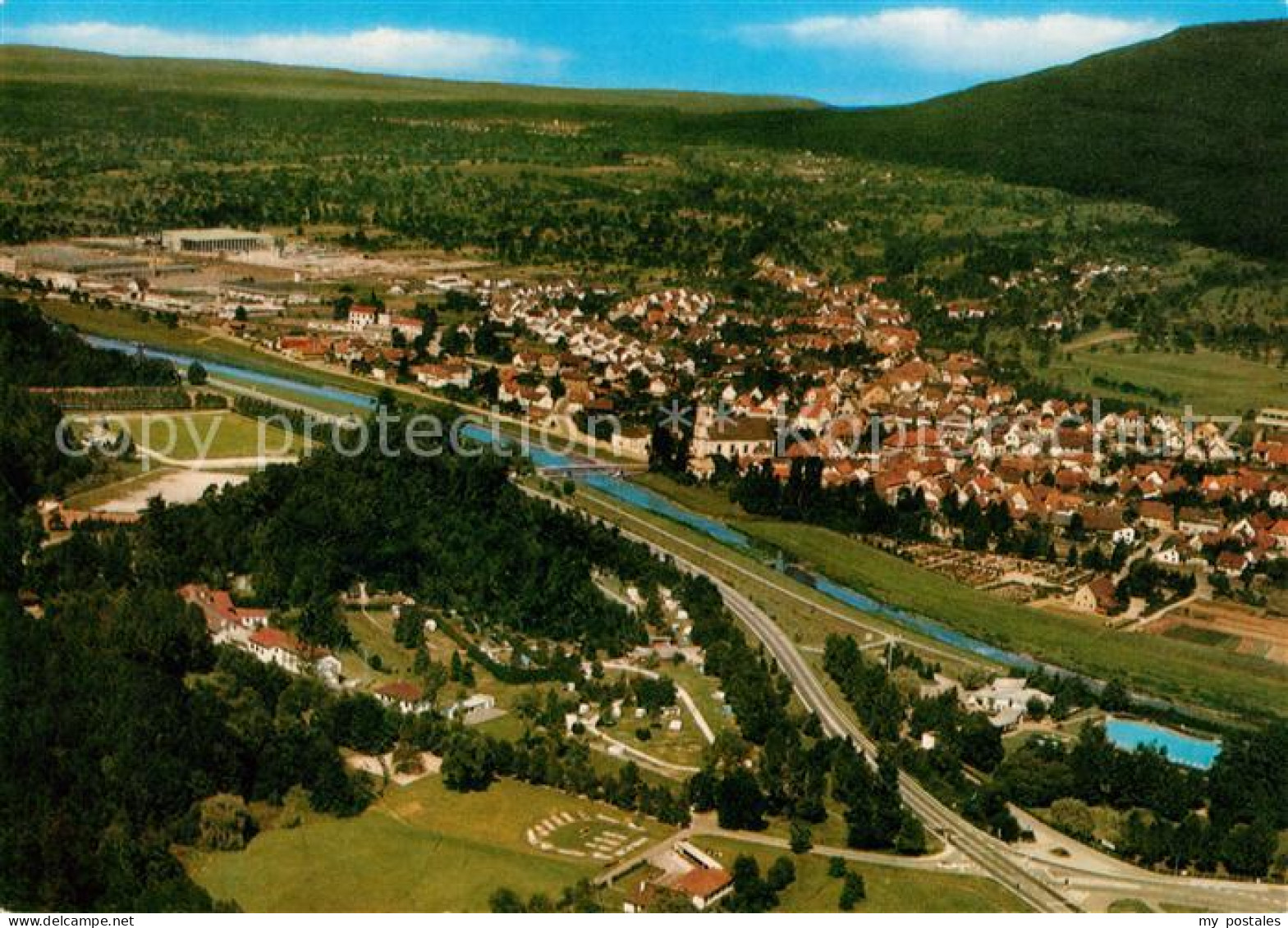 Gaggenau Bad Rotenfels Fliegeraufnahme