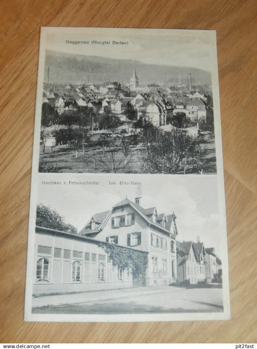 Gaggenau - Murgtal , 1933 , Gasthaus , alte Ansichtskarte , Postkarte !!