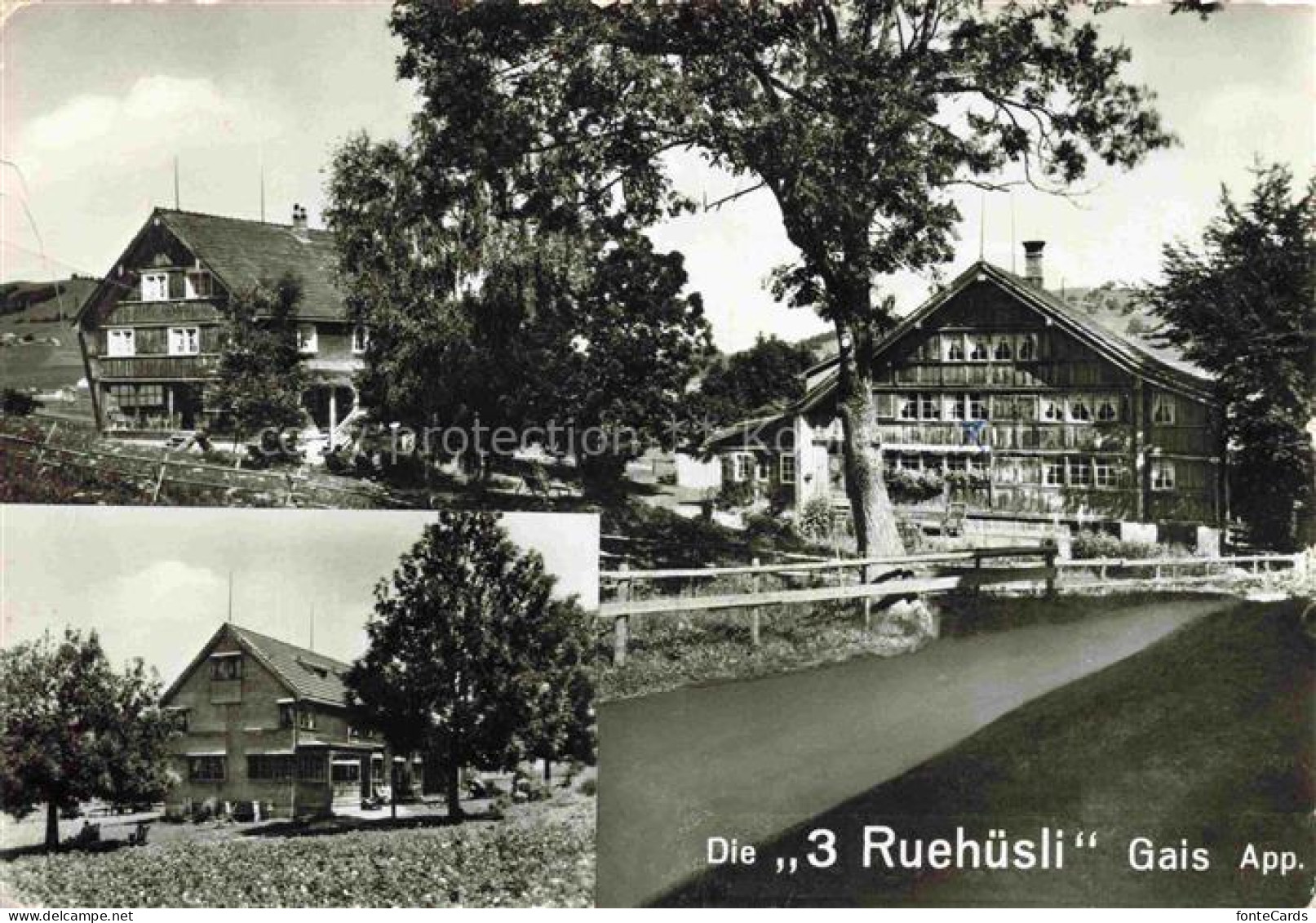 Gais Appenzell AR 3-Ruehuesli Ferienheim Holzhaeuser Appenzell-Bauernhaeuser Bae