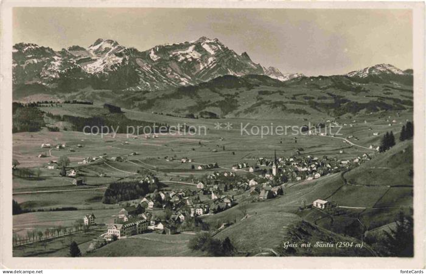 Gais Appenzell AR Saentis