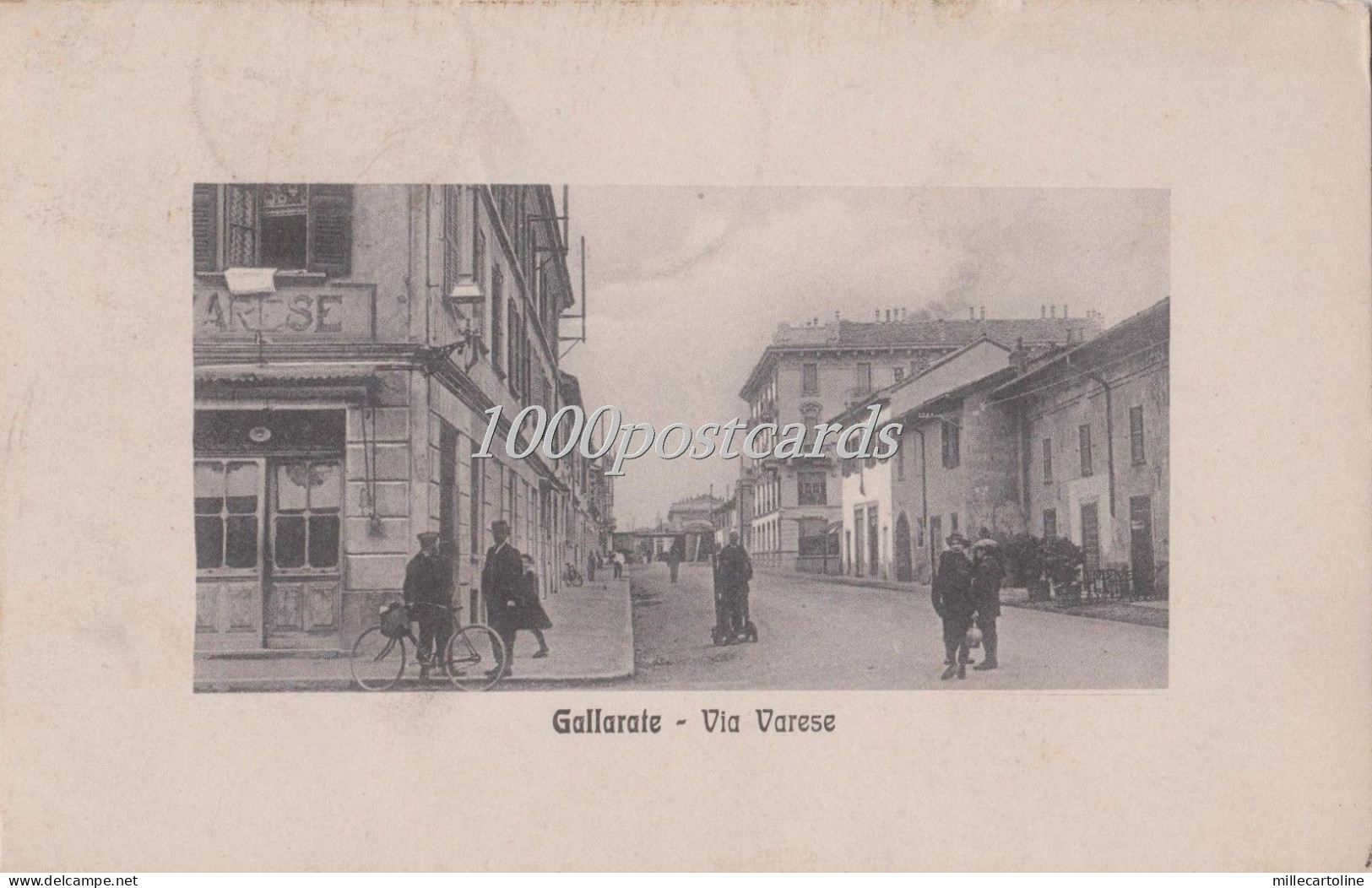 GALLARATE - via Varese  1912
