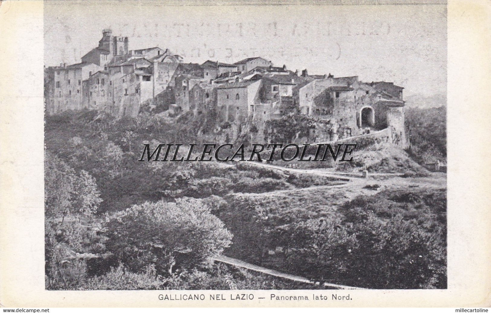 GALLICANO NEL LAZIO:  Panorama lato nord  (2)   1914