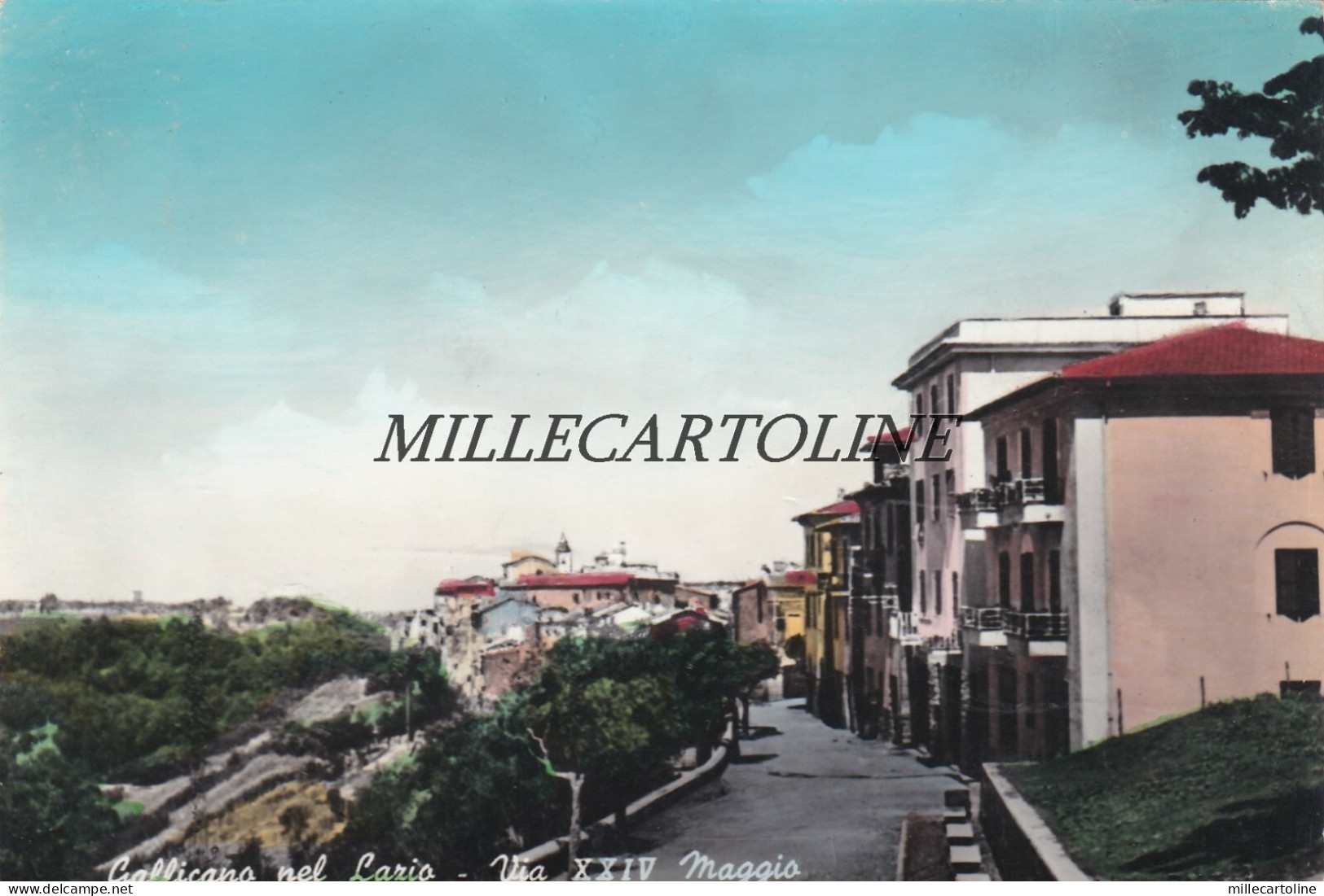 GALLICANO nel LAZIO:  Via XXIV Maggio     1966