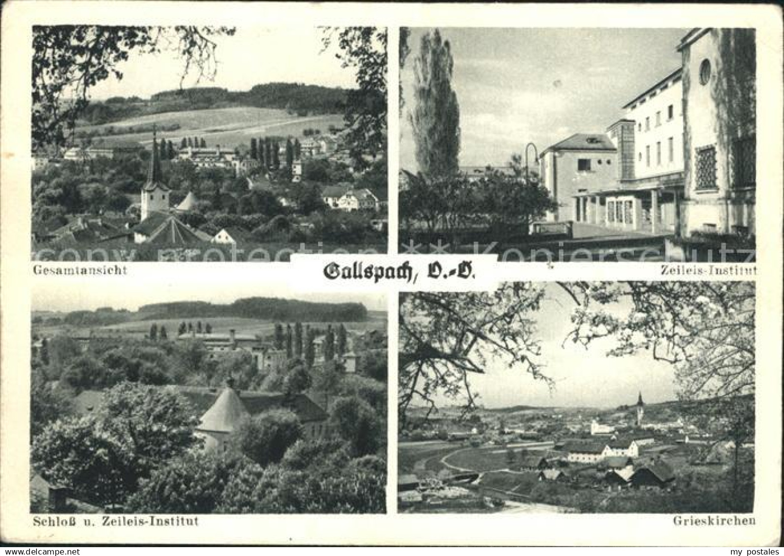 Gallspach Gesamtansicht Zeileis Institut Schloss Grieskirchen