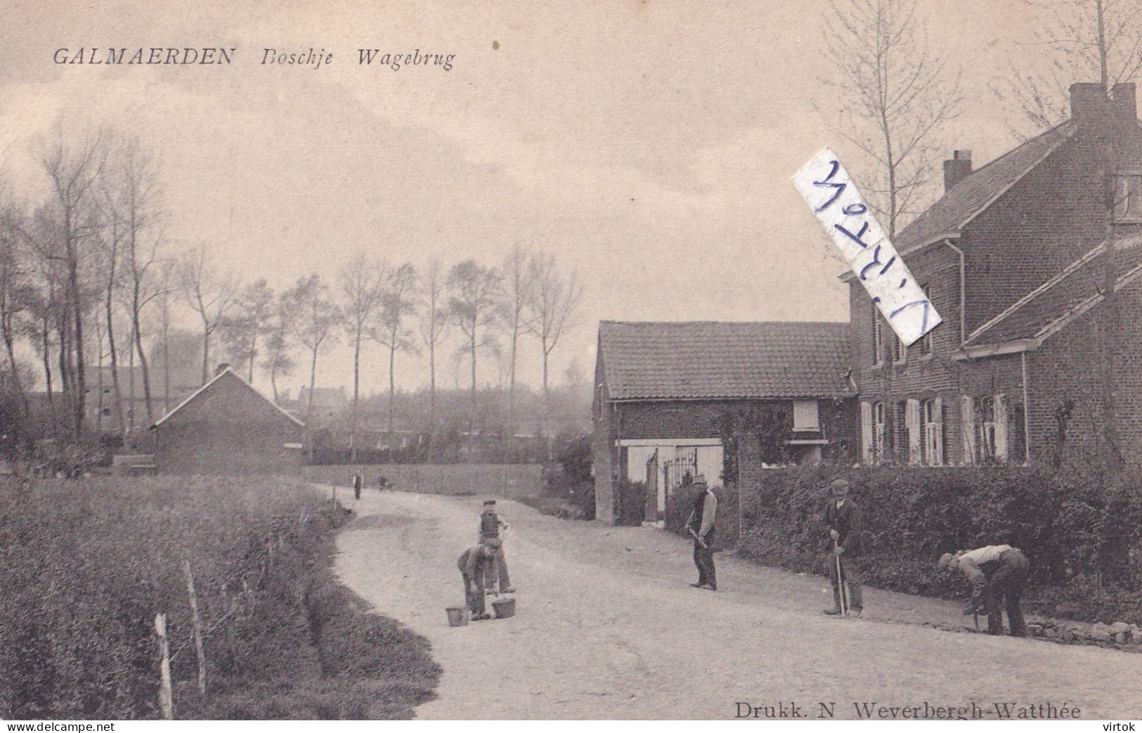Galmaarden :  Boschje - Wagebrug