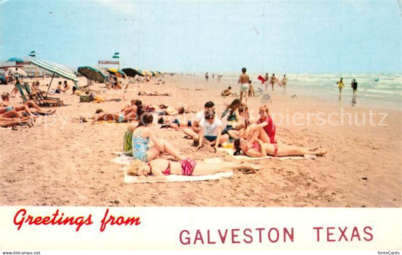 Galveston Texas Beach