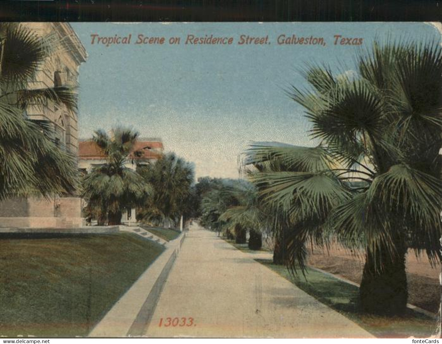 Galveston Texas Residence Street