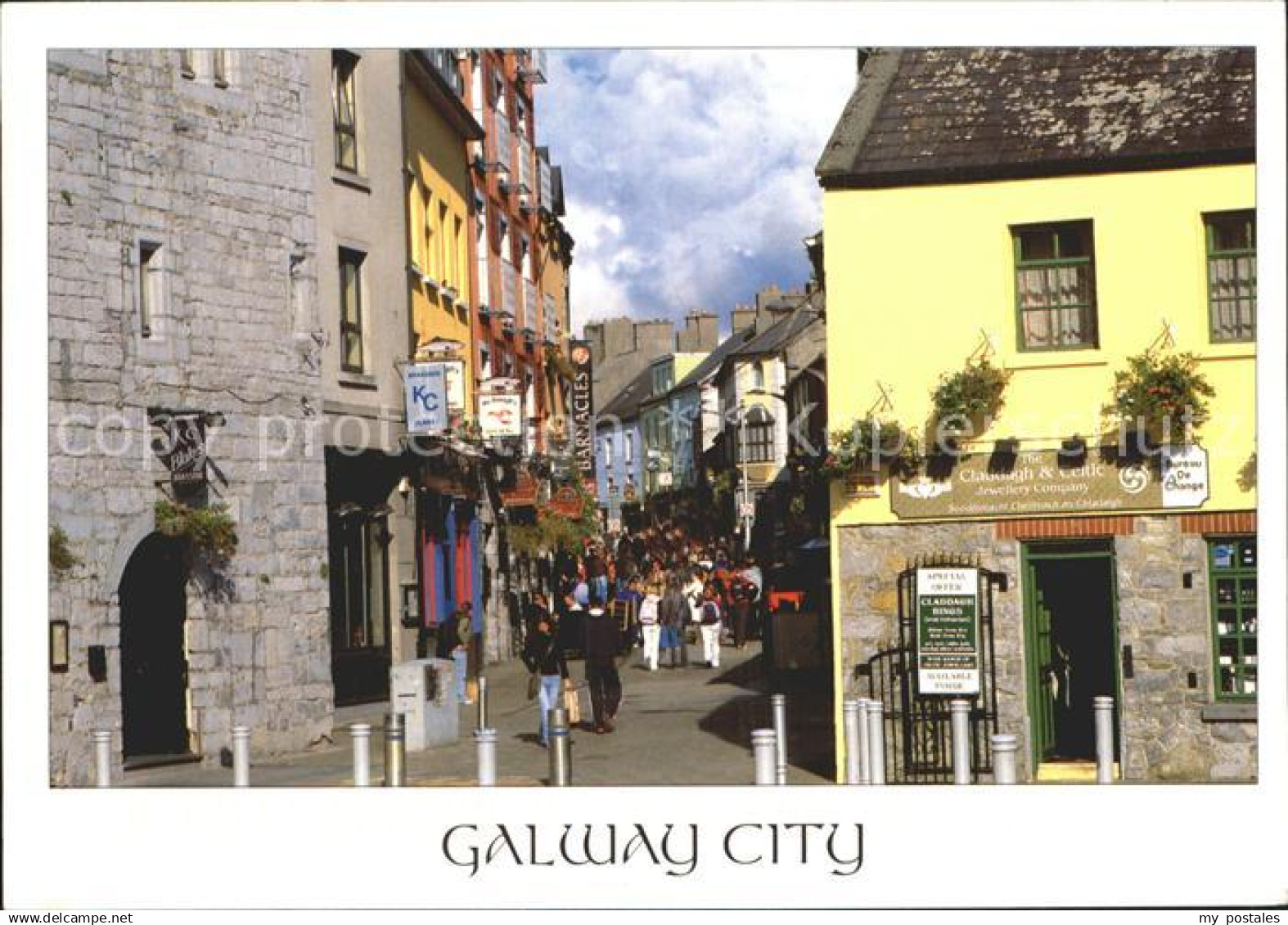 Galway Irland Strassenmotiv