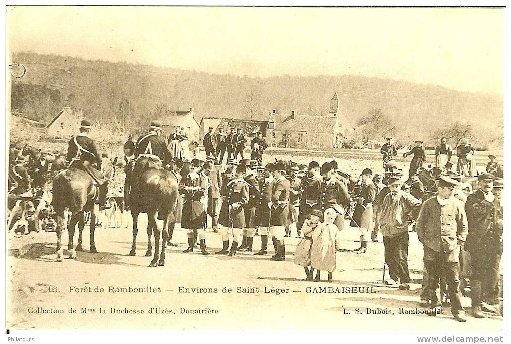 GAMBAISEUL   -  Chasse (Collection de Mme la Duchesse d'Uzès, Douairière)