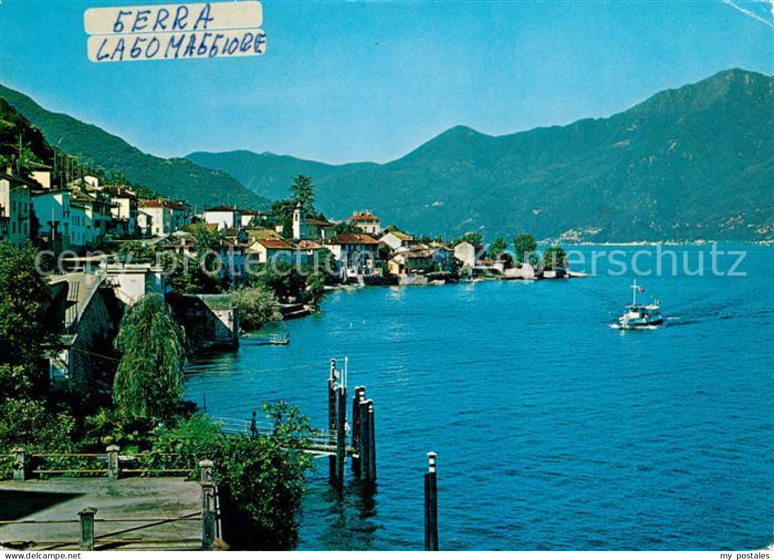 Gambarogno Lago Maggiore Panorama
