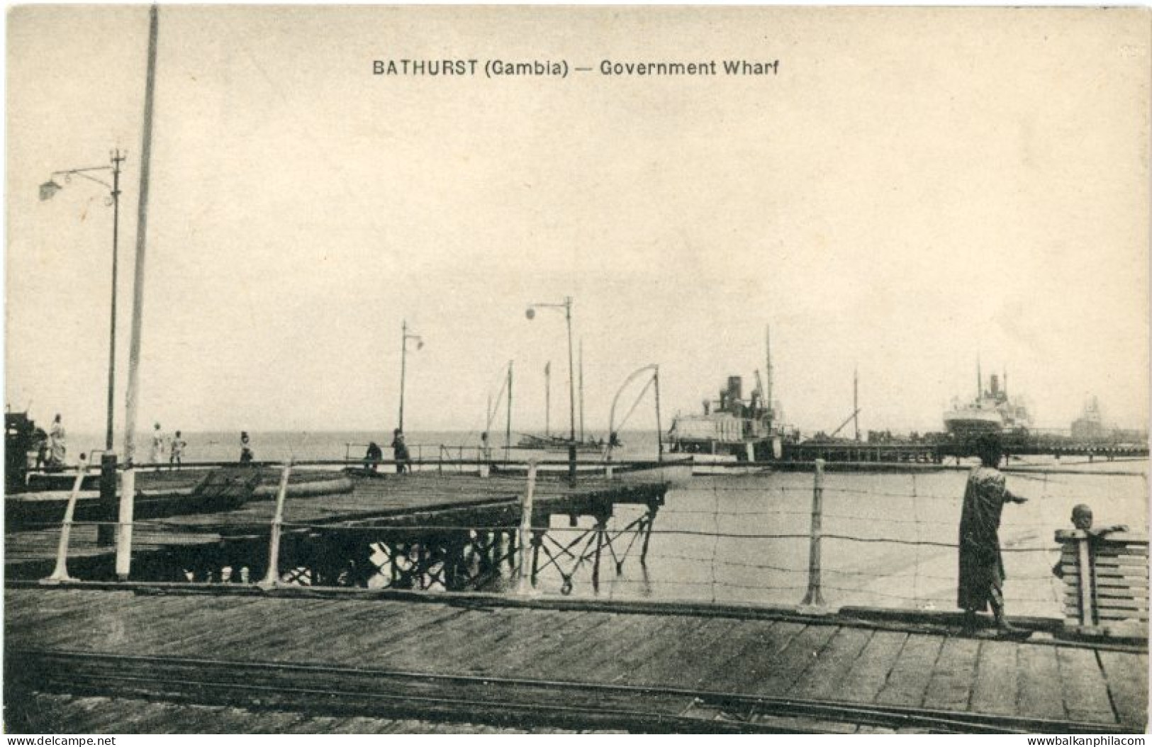 Gambia Bathurst Government Wharf